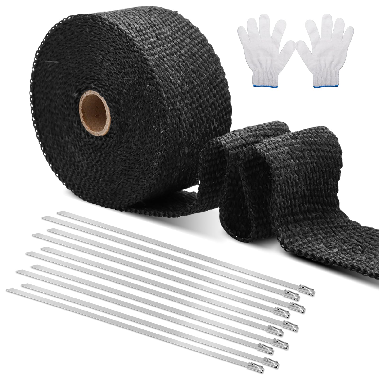 Hitzeschutzband Auspuff für Autos und Motorräder 🚗🔥 Angebot bei HelloDeals