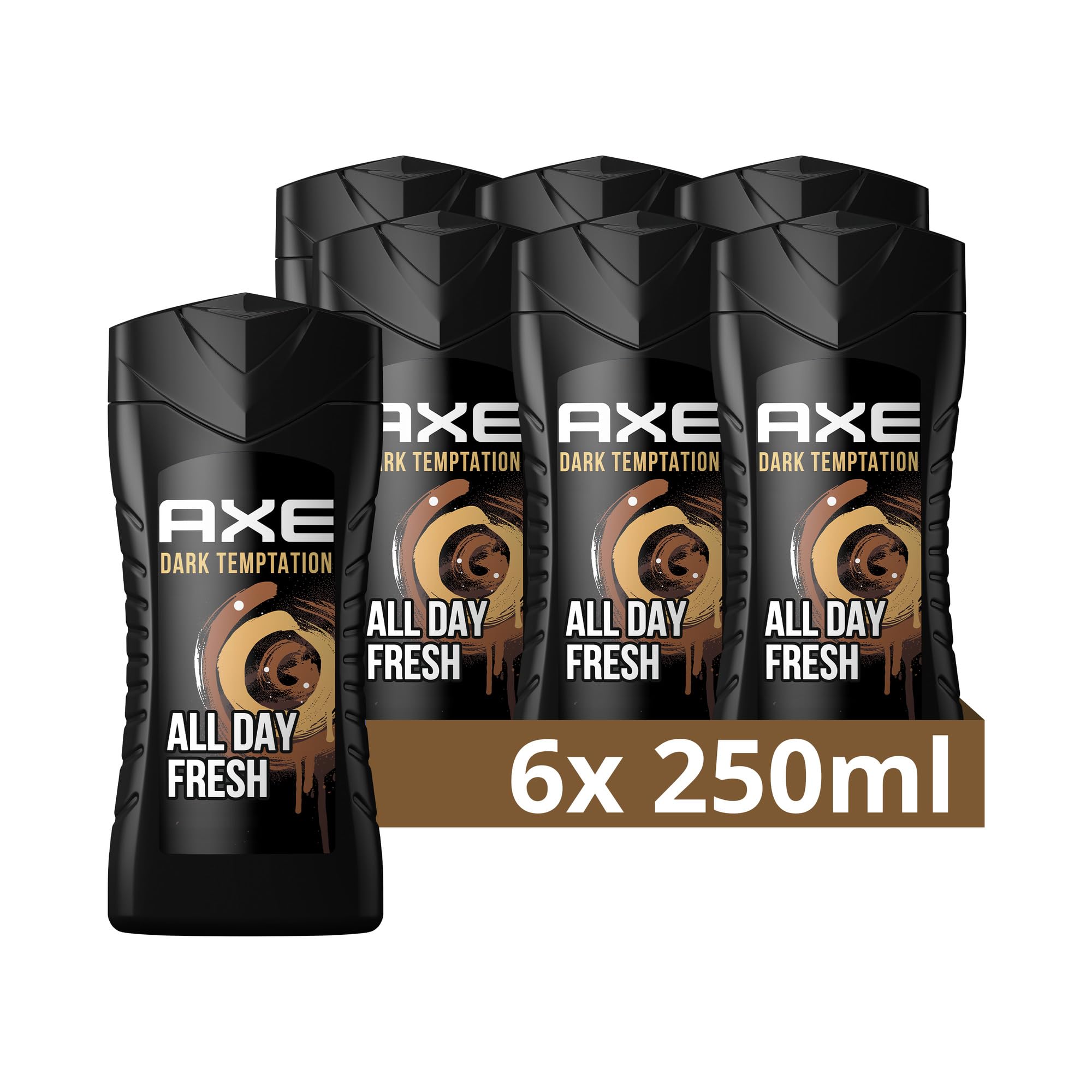 Angebot: Axe 3-in-1 Duschgel & Shampoo Dark Temptation - 6er Pack Angebot bei HelloDeals