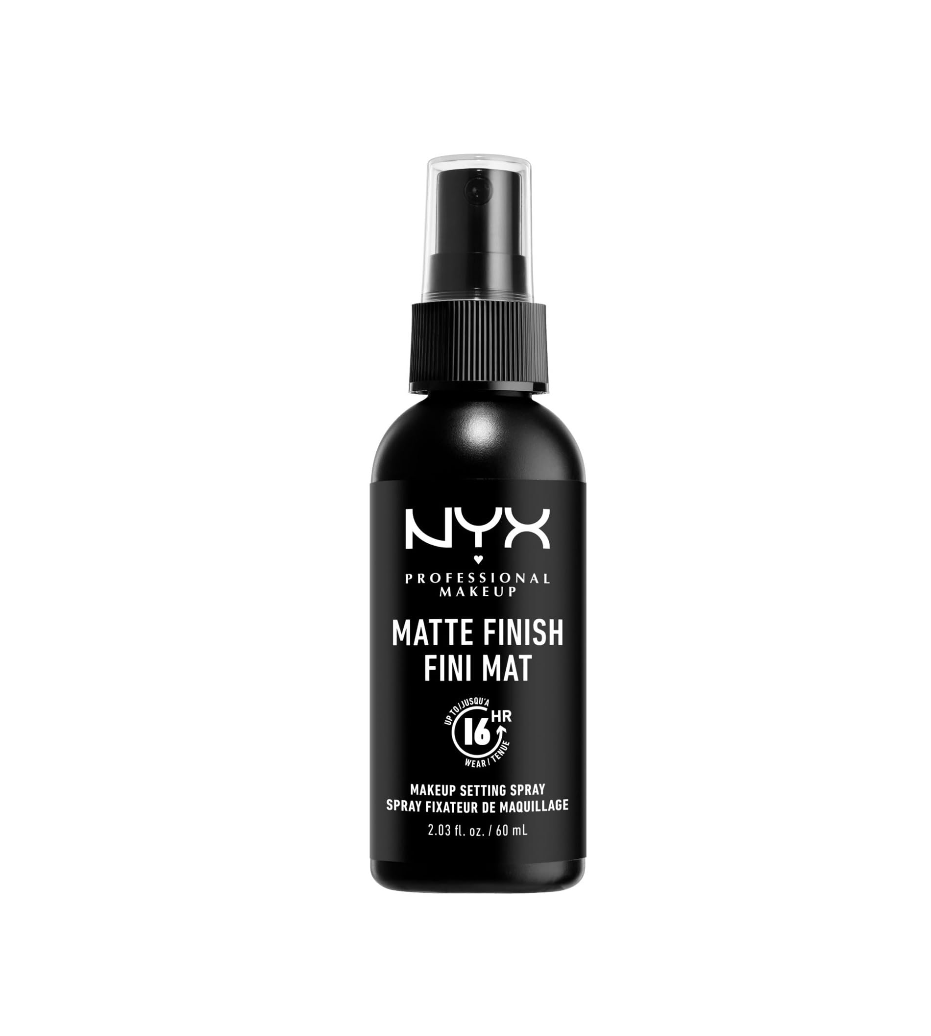 NYX Professional Makeup Setting Spray - 60ml (1er Pack) 🌟 Vegan & Mattes Finish Angebot bei HelloDeals