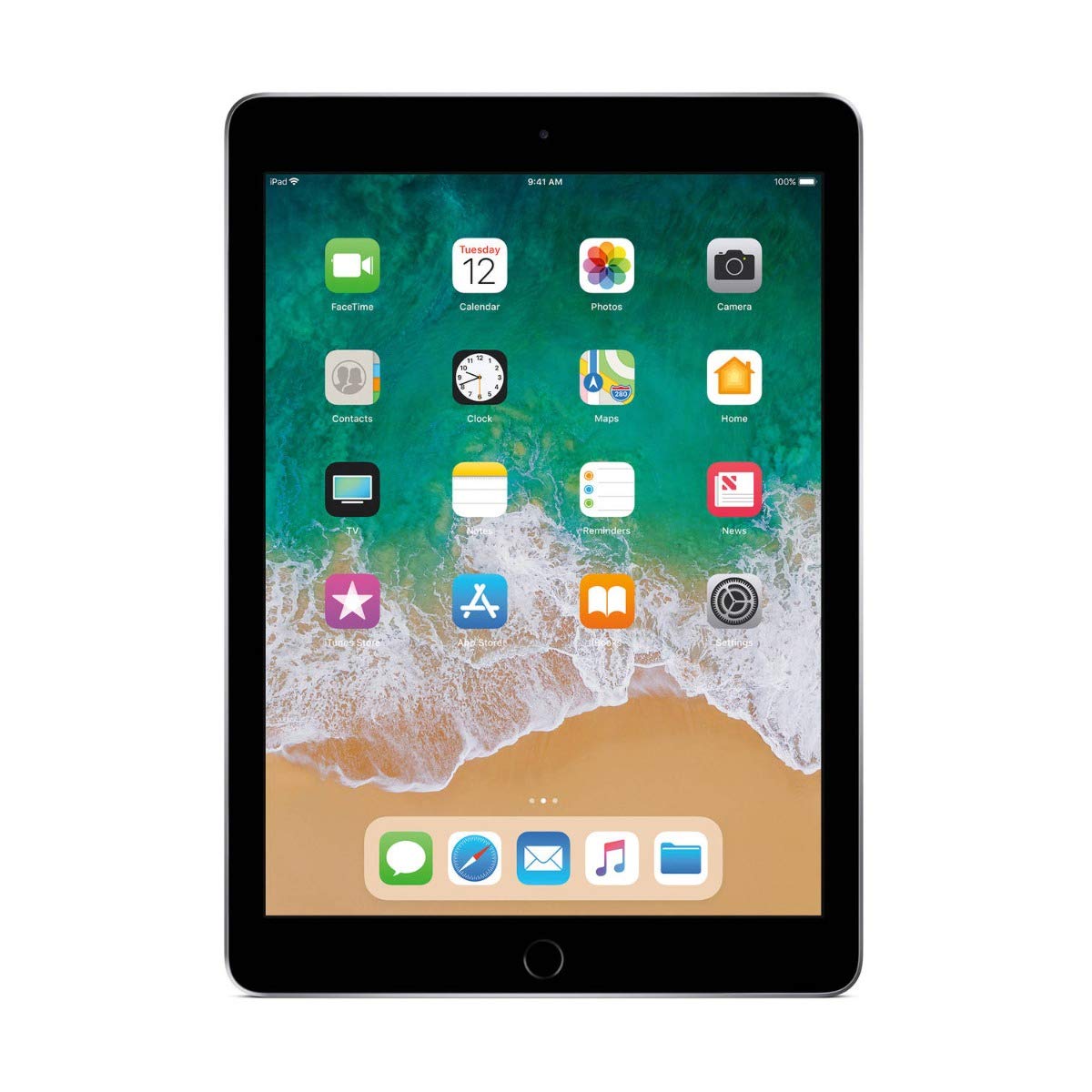 🌟 Super Angebot! 📱 Apple iPad 9.7 (5. Gen) 32GB Wi-Fi - Space Grau (Generalüberholt) 🛒 Angebot bei HelloDeals