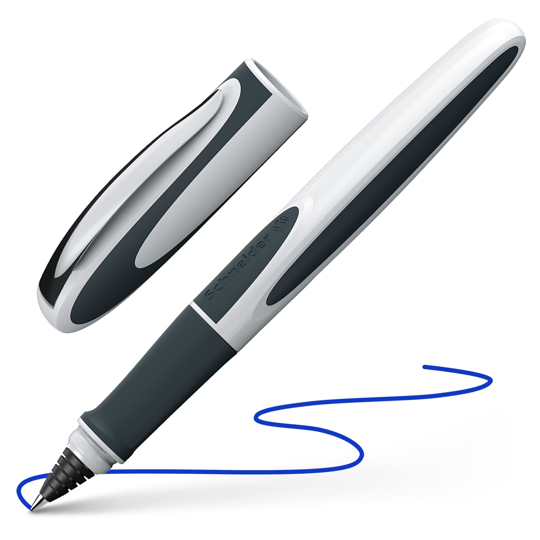 🖋️ Schneider 187849 Ray Tintenroller weiß/dunkelgrau Angebot bei HelloDeals