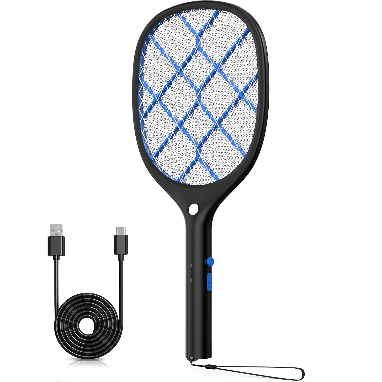 YISSVIC Elektrische Fliegenklatsche mit LED Beleuchtung 🦟🔋 Angebot bei HelloDeals