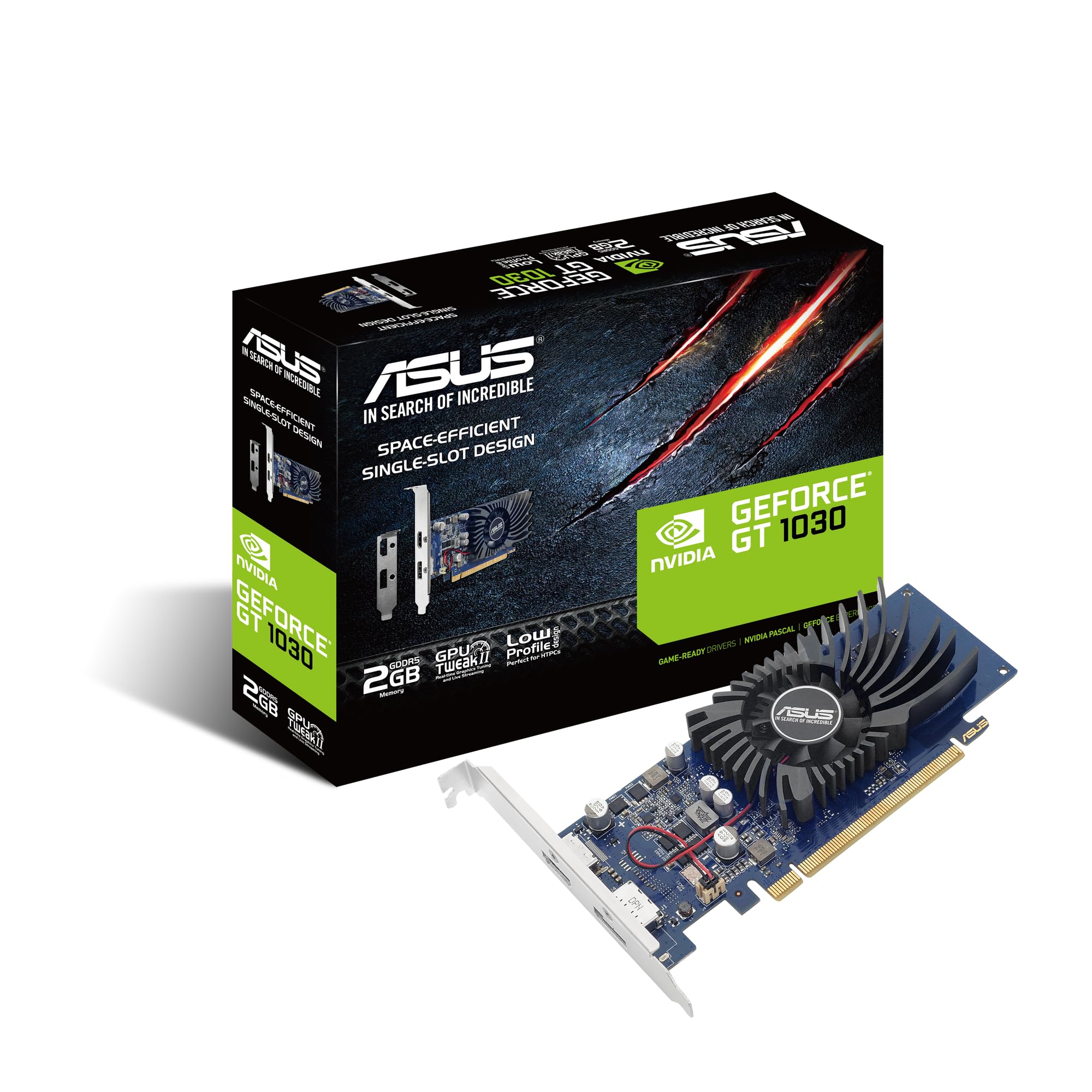 🎮 ASUS Nvidia GT1030 2GB BRK Low Profile Gaming Grafikkarte 🎮 Angebot bei HelloDeals