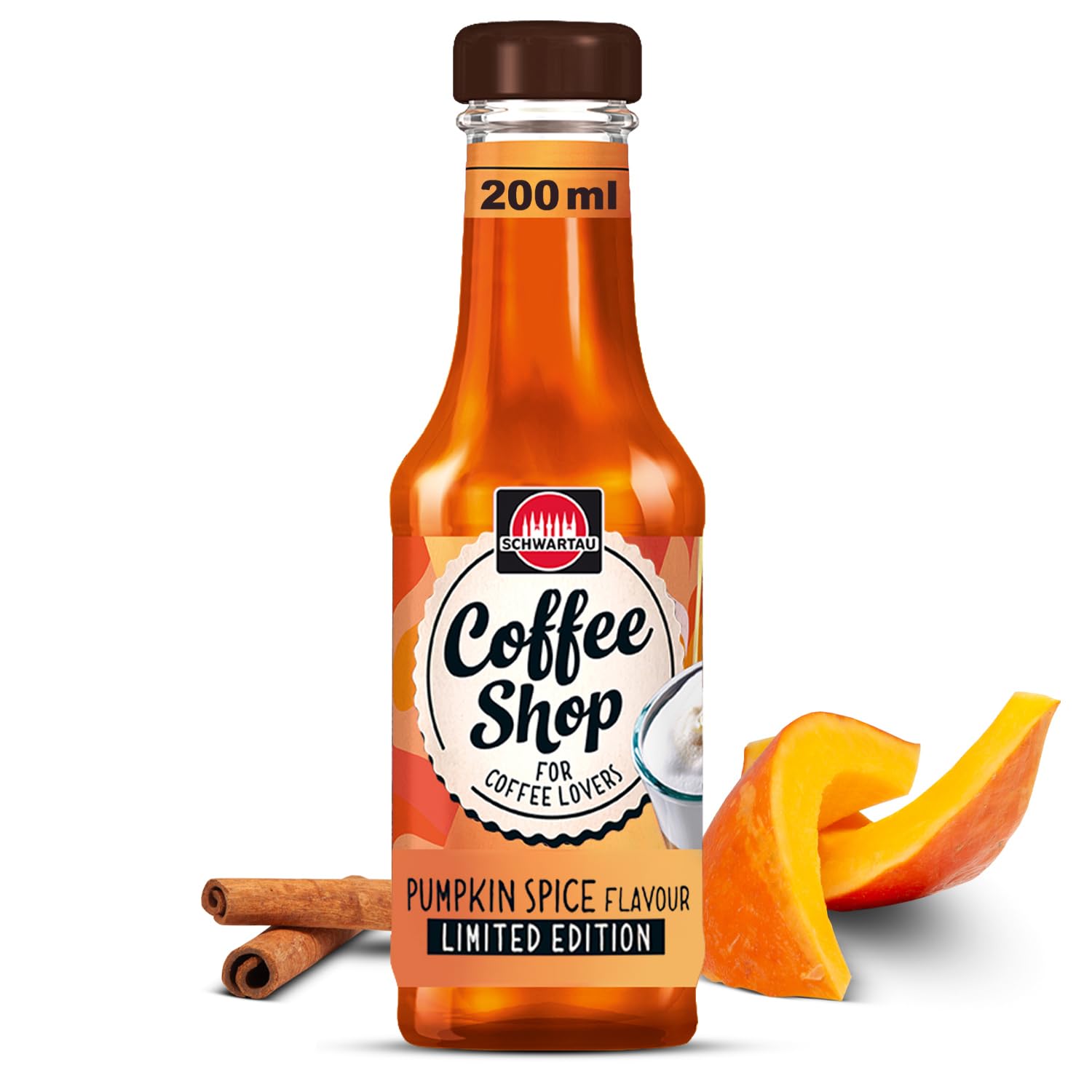 🎃 Schwartau Coffee Shop Pumpkin Spice Sirup - Barista-Qualität für Kaffee-Kreationen und Kaffeespezialitäten 🍂 Angebot bei HelloDeals