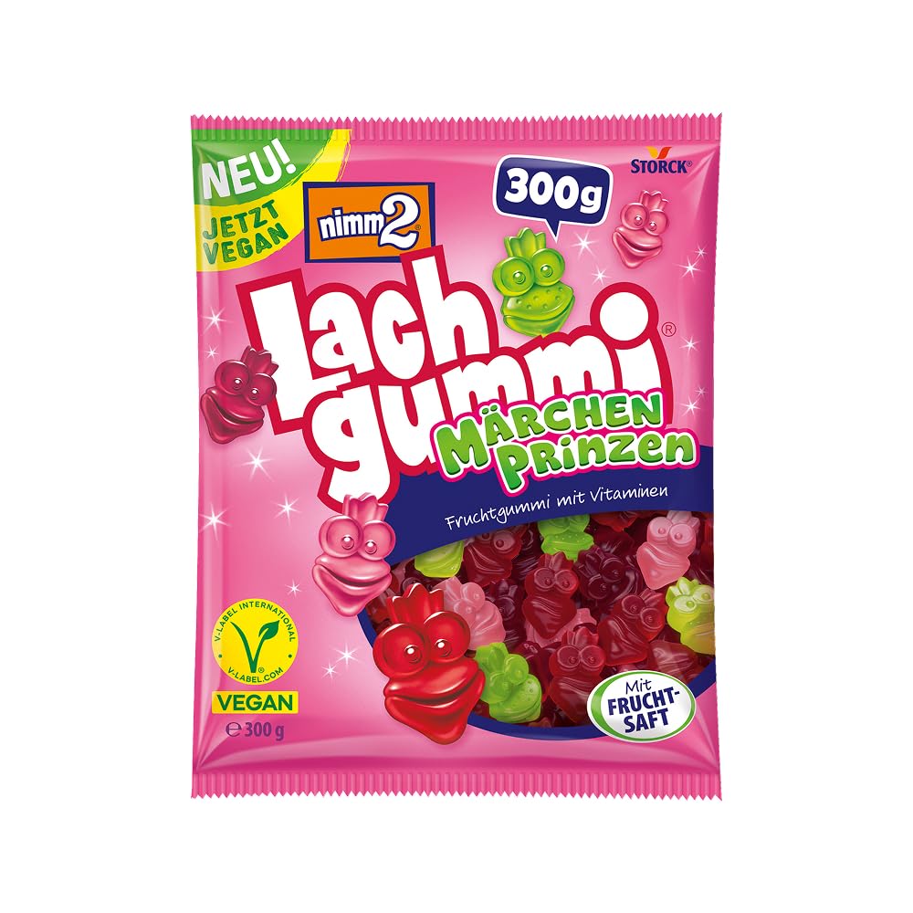 🌟 Nimm2 Lachgummi Märchenprinzen - 1 x 300g - Vegetarisches Fruchtgummi 🍬 Angebot bei HelloDeals