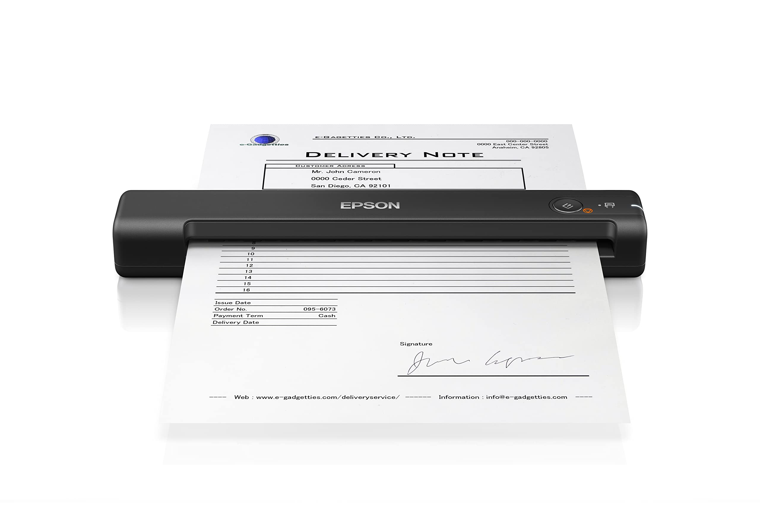Epson Workforce ES-50 tragbarer A4 Dokumentenscanner 🖨️📄 Angebot bei HelloDeals