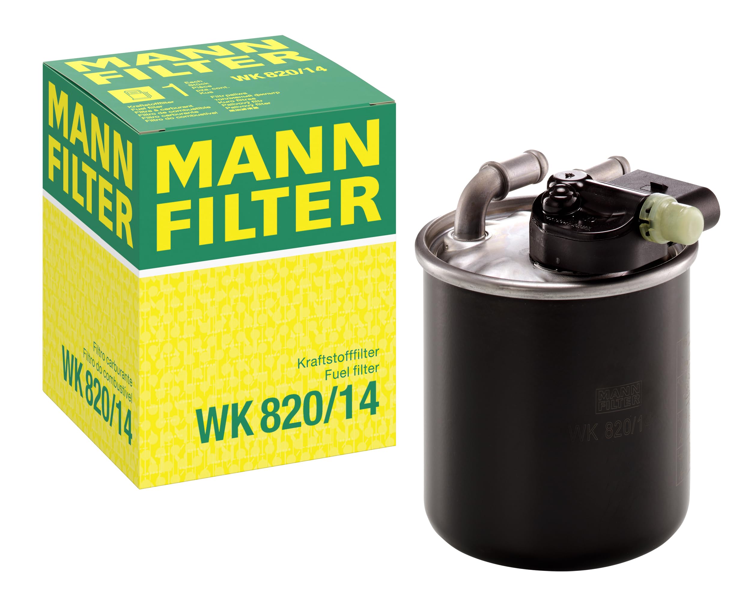 MANN-FILTER WK 820/14 Kraftstofffilter - für Pkw + Transporter Angebot bei HelloDeals