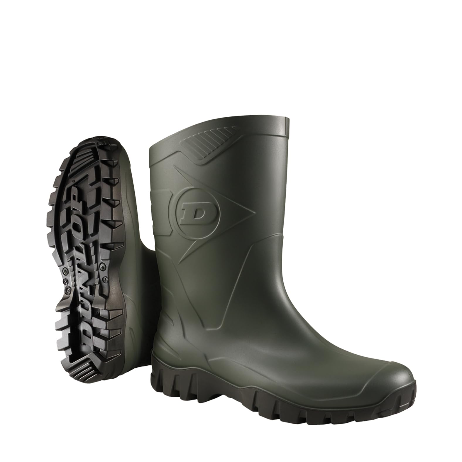 DUNLOP Protective Footwear Dee Calf Gummistiefel – Halbhohe Regenstiefel für Damen & Herren – Wasserdicht, Leicht, Komfortabel – Größe 38–47 Angebot bei HelloDeals