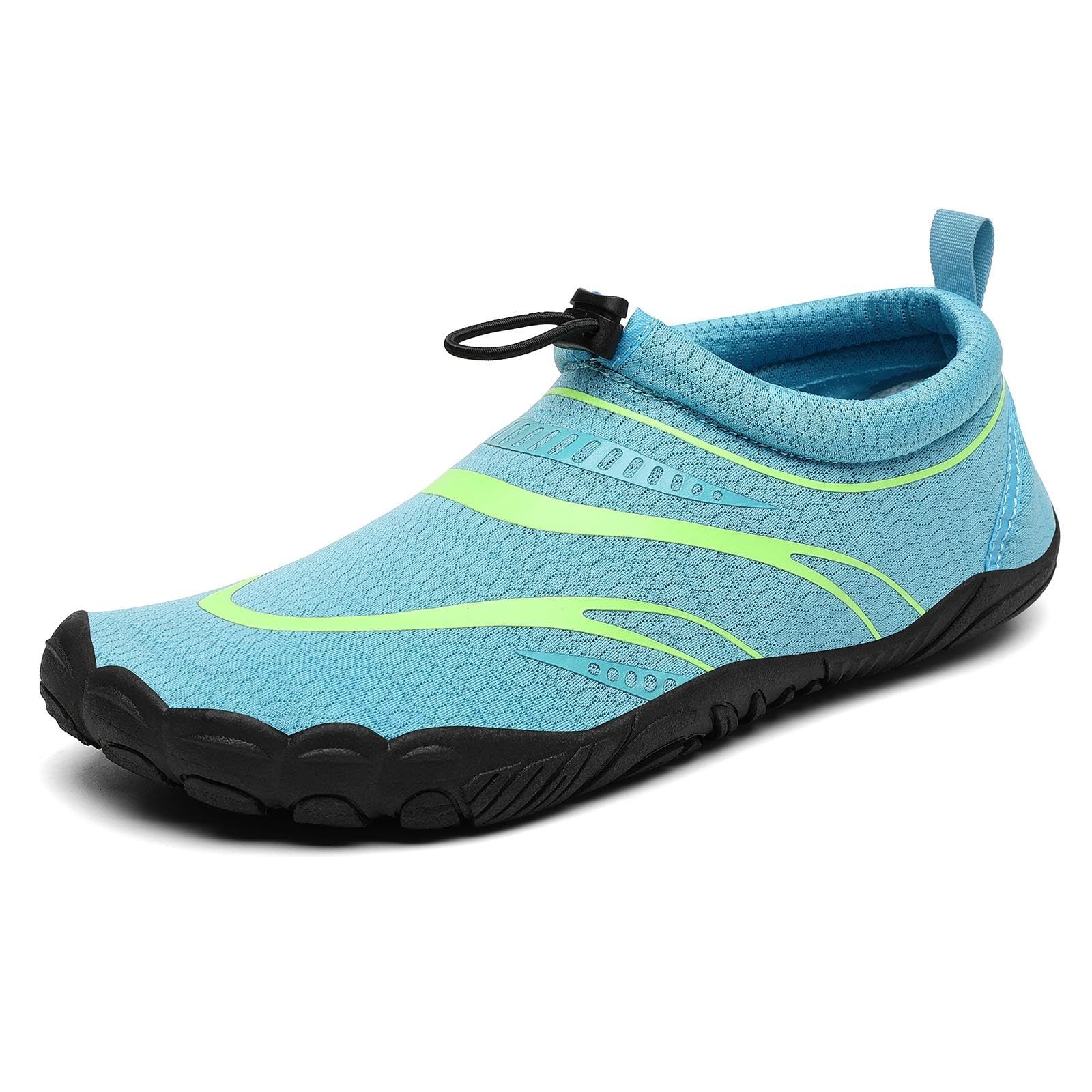 Mishansha Unisex Badeschuhe Atmungsaktiv Mesh Wasserschuhe Sommer Schnell Trocknend Aquaschuhe Gr.36-46 Angebot bei HelloDeals