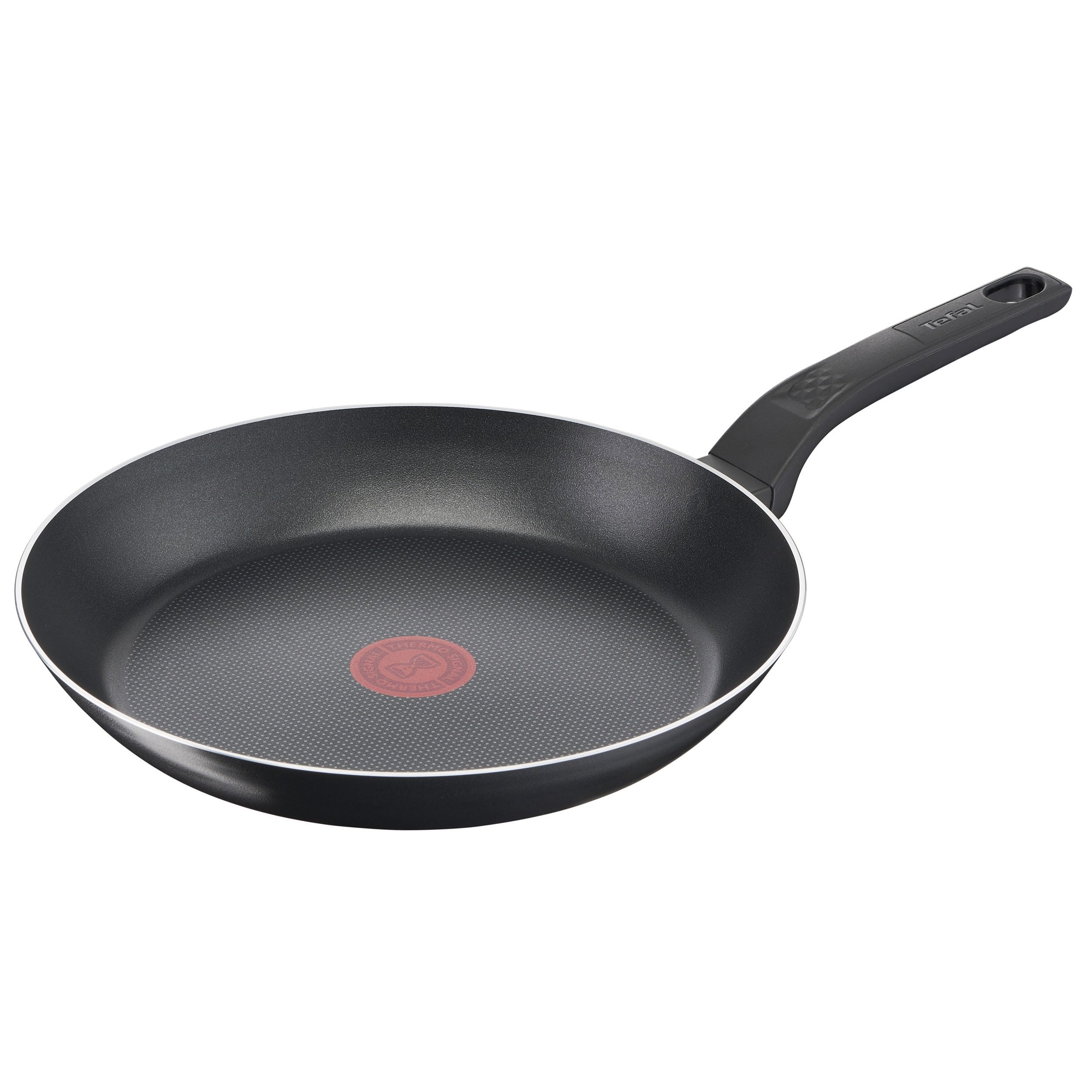 Tefal Easy Cook & Clean Bratpfanne 28 cm, Antihaftbeschichtung, Thermo-Signal bei idealer Brattemperatur, NICHT induktionsgeeignet, gleichmäßige Hitzeverteilung, Made in France, B5550633 Angebot bei HelloDeals