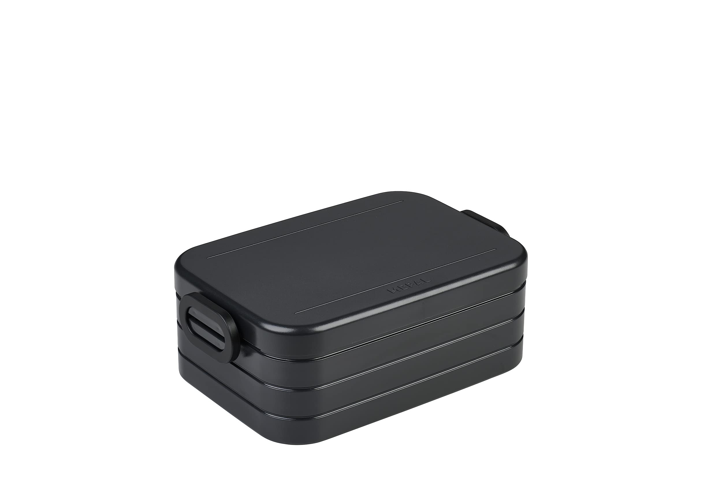 Mepal - Lunchbox Take a Break Midi - Brotdose To Go - Für 2 Sandwiches oder 4 Brotscheiben - Meal Prep Box - Essensbox mit Unterteilung - Spülmaschinenfest - 900 ml - Nordic Black Nordic Black Medium Keine Personalisierung Angebot bei HelloDeals