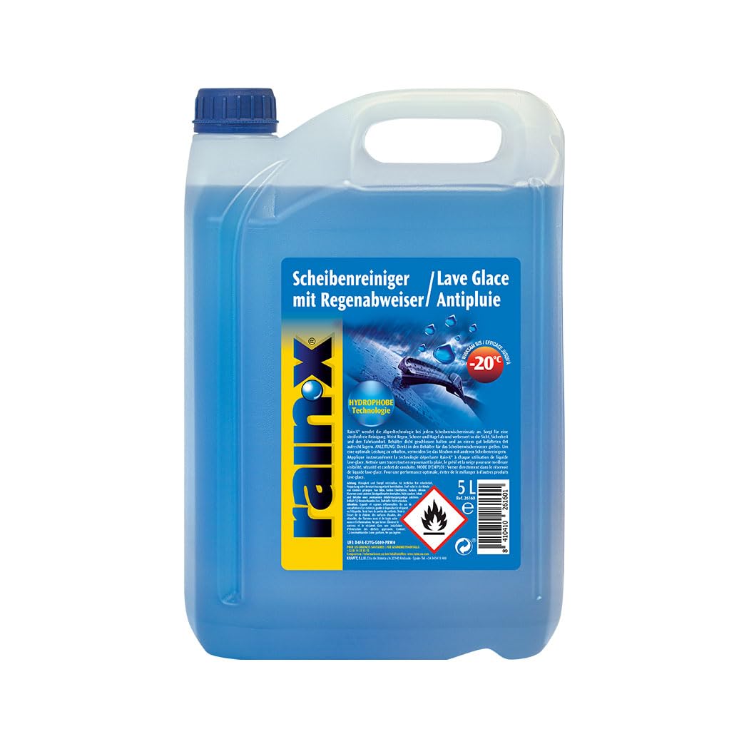 Rain-X Scheibenwaschflüssigkeit Anti-Regen -20°C 5-Liter Single Angebot bei HelloDeals