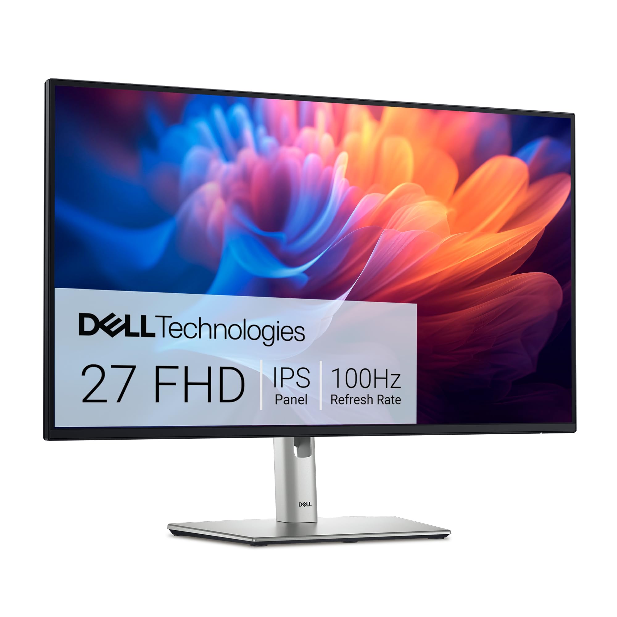 Dell P2725H 27 Zoll Full HD (1920x1080) Monitor, 100Hz, IPS, 5ms, 99% sRGB, USB-C, DisplayPort, HDMI, VGA, 4X USB, 3 Jahre Garantie, Schwarz Angebot bei HelloDeals