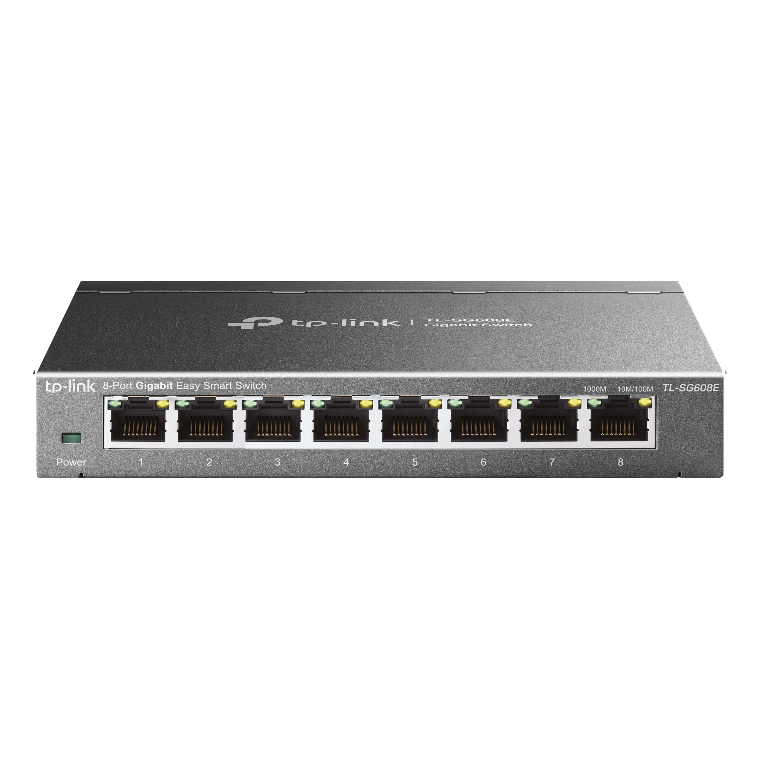 TP-Link TL-SG608E 8-Ports Gigabit Easy Smart Managed Netzwerk Switch (Plug-and-Play, Metallgehäuse, QoS, IGMP-Snooping, VLAN, zentrales Management, energieeffizient) 8-Port Managed Angebot bei HelloDeals