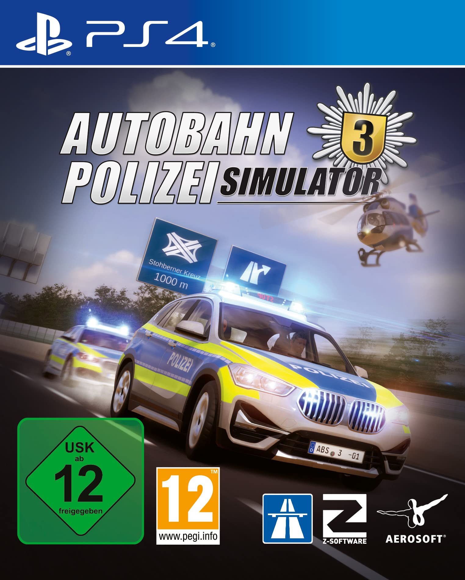 Aerosoft GmbH Autobahn-Polizei Simulator 3 - [Playstation 4] Playstation 4 Standard Edition Angebot bei HelloDeals
