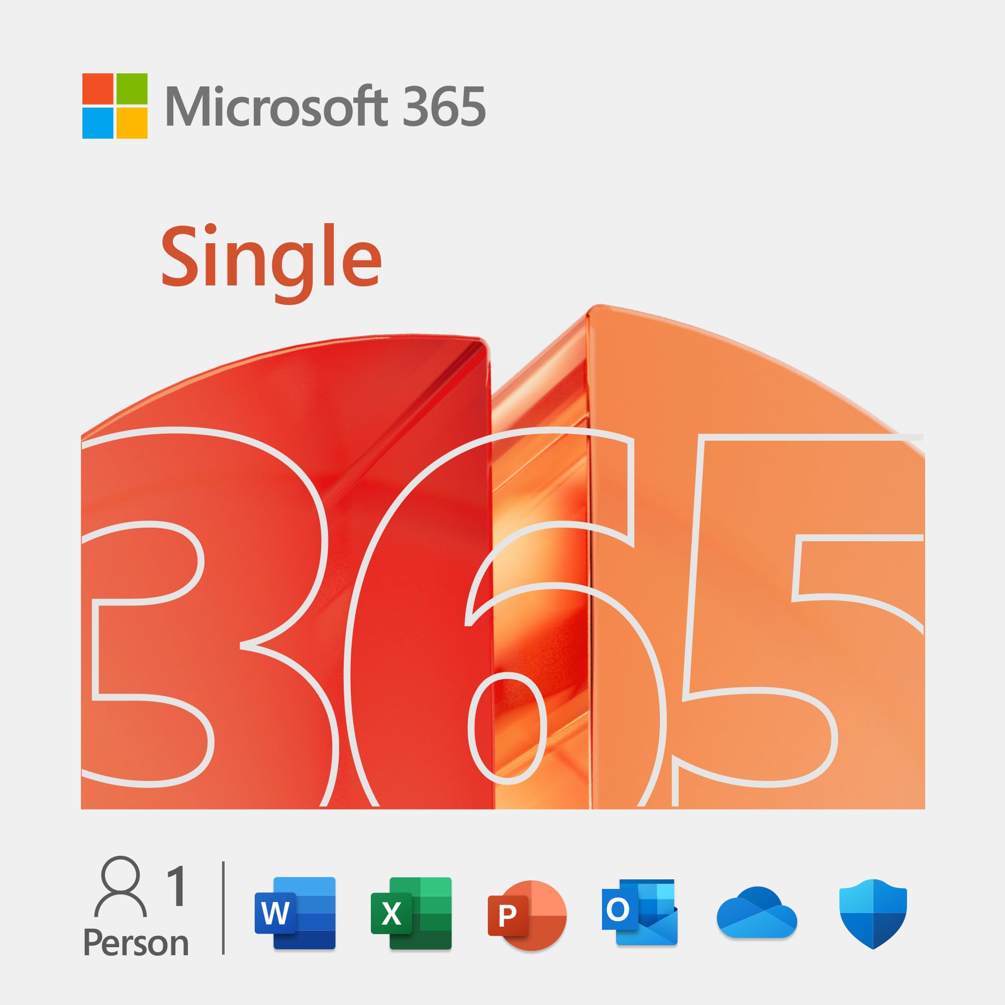 Microsoft 365 Single | 1 Jahr | 1 Person | Office Apps mit KI | 1 TB Cloudspeicher | Abo mit automatischer Verlängerung Single (1 Nutzer) 12 Monate Abo mit automatischer Verlängerung Angebot bei HelloDeals