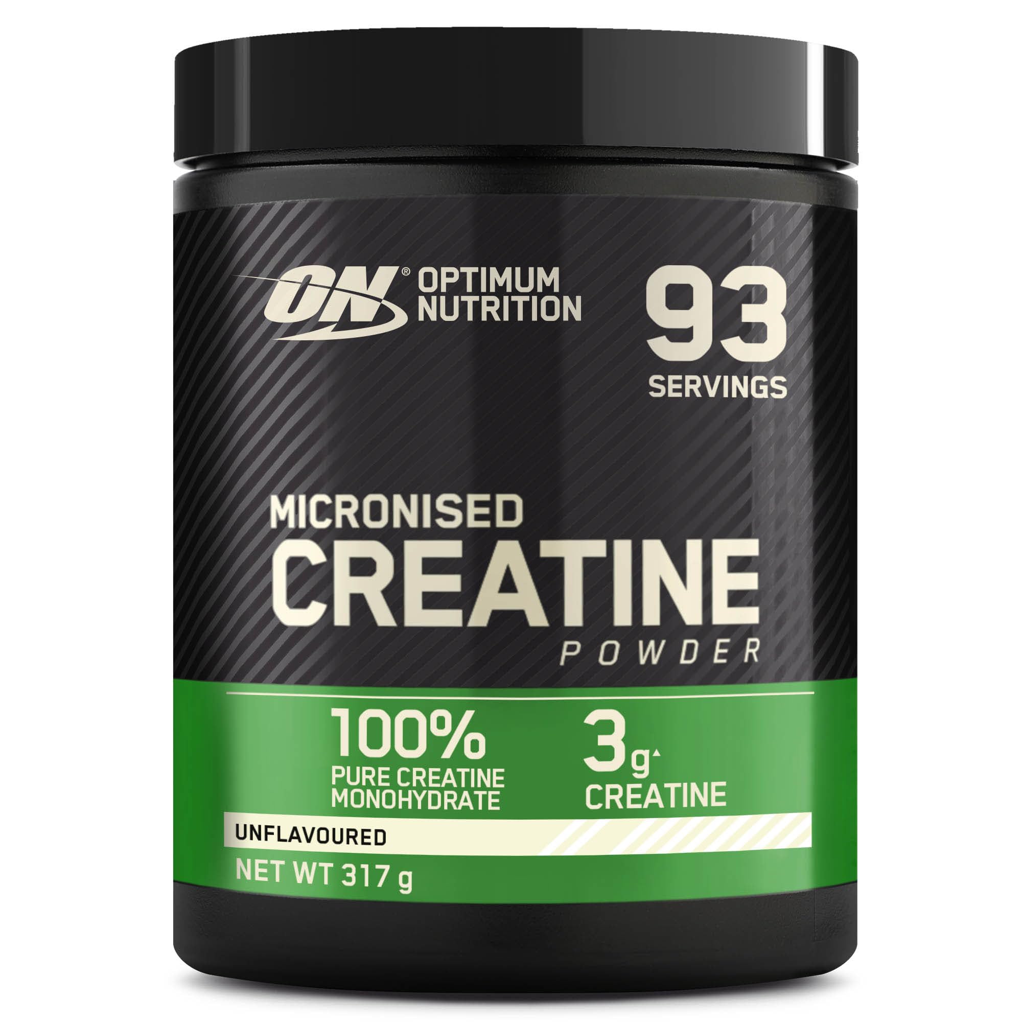 Optimum Nutrition Mikronisiertes Kreatin Pulver, Geschmacksneutral, 317g, 93 Portionen Geschmacksneutral Optimum Nutrition mikronisiertes Kreatin-Pulver, 100% reines Kreatin-Monohydrat-Pulver für Leistung und Muskelkraft, ohne Geschmack, 93 Portionen, 317 Angebot bei HelloDeals