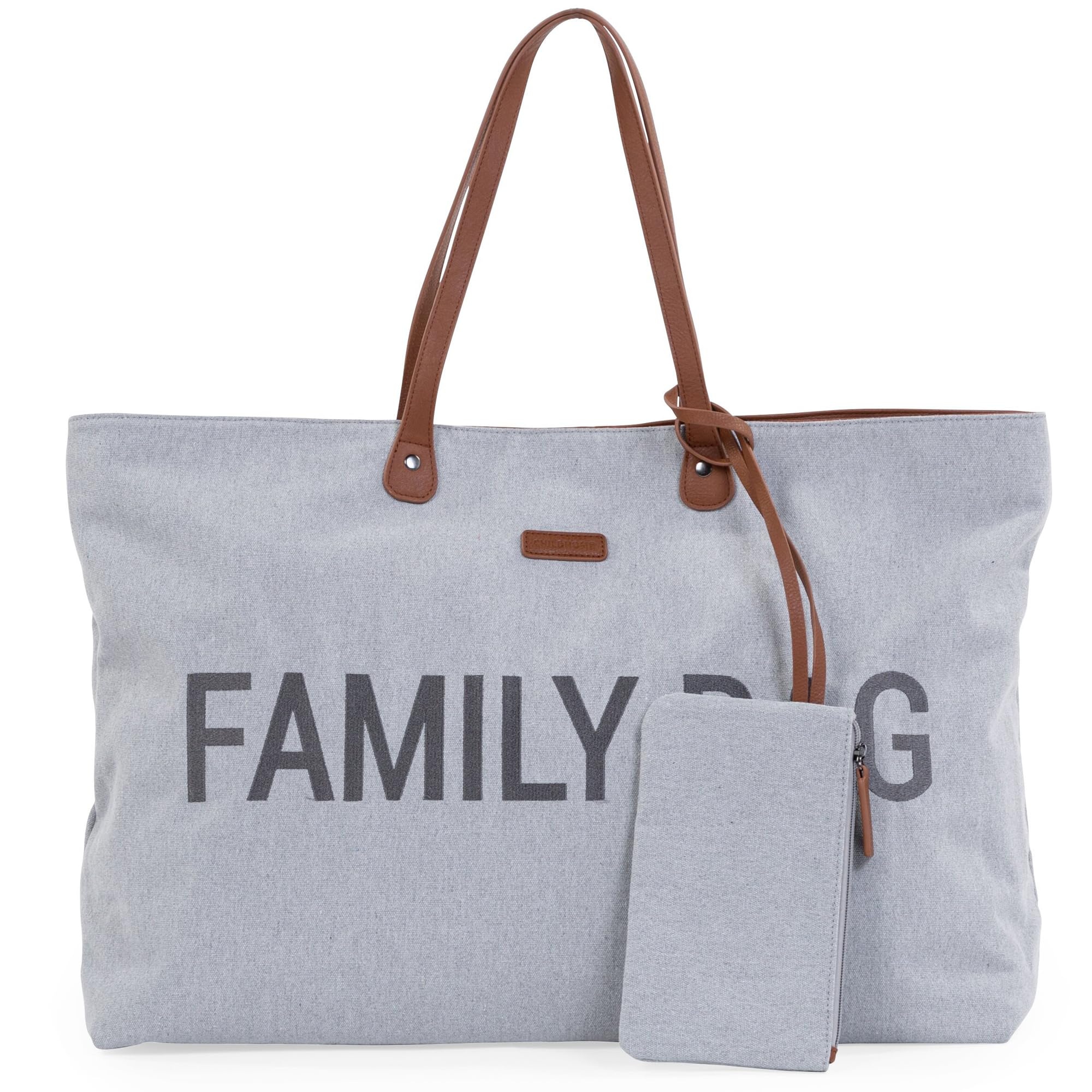 Childhome, Family Bag, Wickeltasche, Reise-/Wochenendtasche Grau Angebot bei HelloDeals
