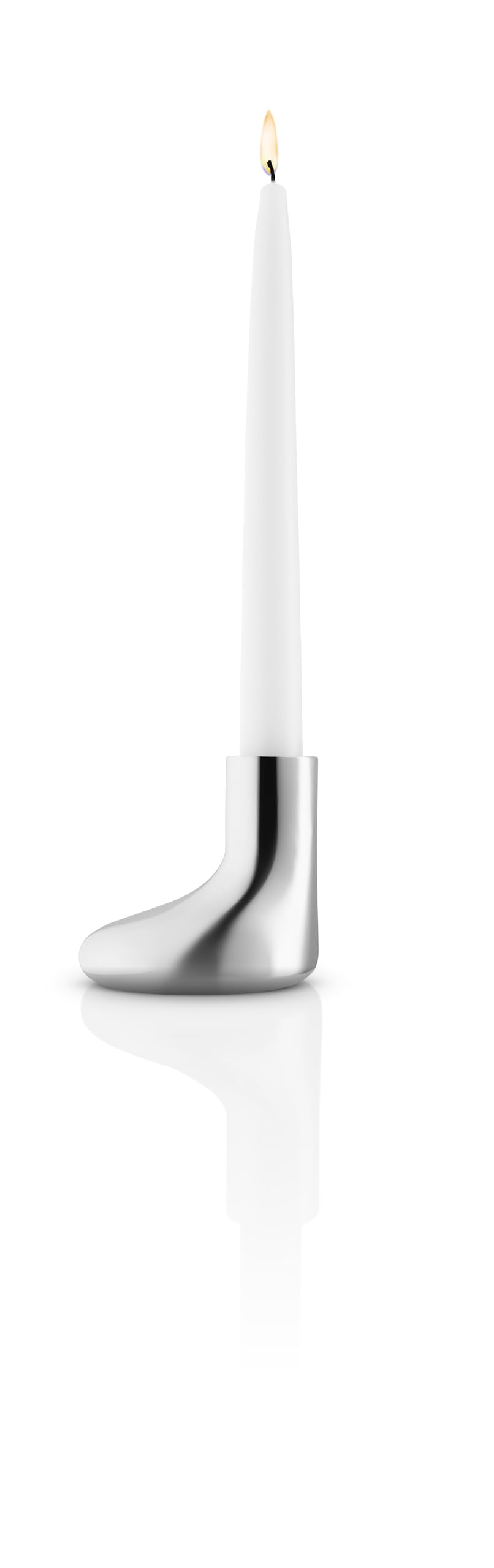 EVA SOLO | Mellow Kerzenhalter 8 cm Edelstahl | Kleiner Kerzenständer, Glänzende Oberfläche, Entspanntes Licht | für Echte oder batteriebetriebene Kerzen | Dänisches Design | Steel Angebot bei HelloDeals