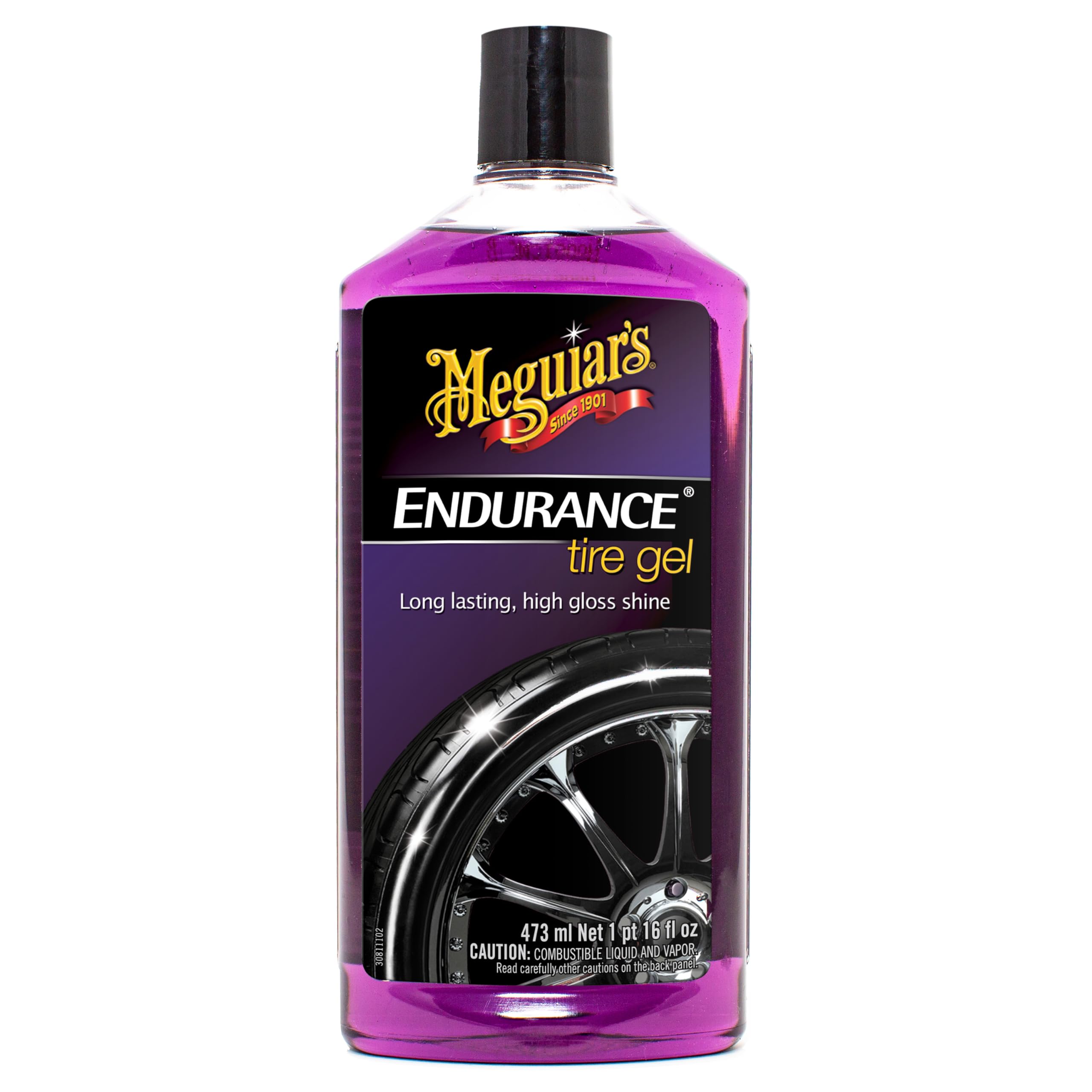 Meguiar's Reifenpflege, Endurance High Gloss für Autoreifen - Langanhaltendes Reifenglanz, 473ml - G7516EU Angebot bei HelloDeals
