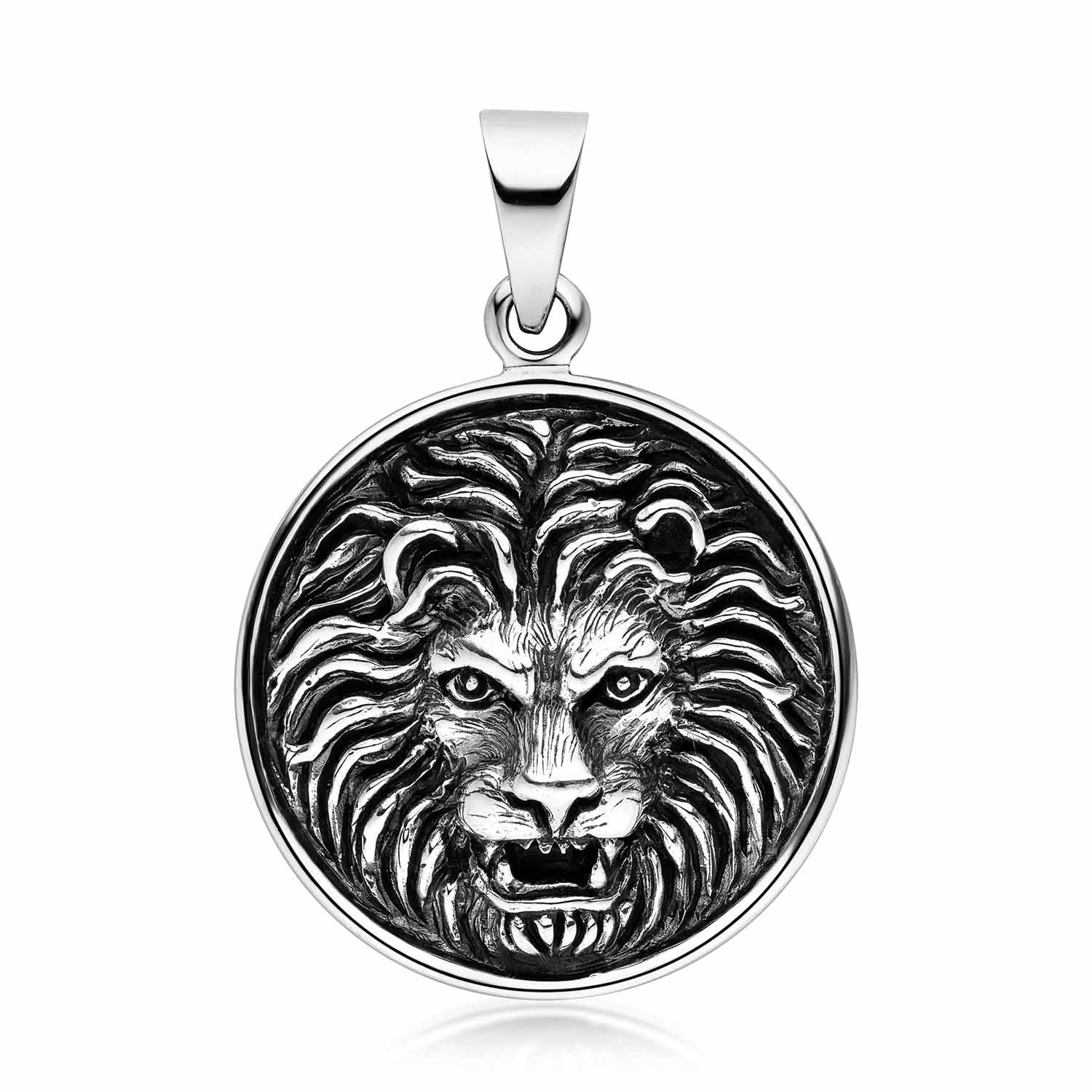 MATERIA by Matthias Wagner Löwenkopf Anhänger Silber 925 Herren Schmuck KA-112 Angebot bei HelloDeals