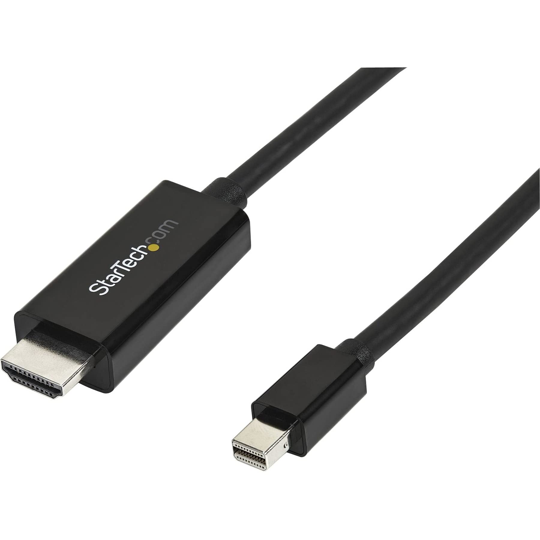 Mini-DisplayPort-auf-HDMI-Kabel – Mini-DisplayPort-auf-HDMI-Adapterkabel mit integriertem Computer-Monitor-Kabel – Schwarz – 3 m – Ultra HD 4k HMDI-Kabel 30 Hz - mDP-auf-HDMI-Kabel - (MDP2HDMM3MB) Schwarz 10 ft/3 m Angebot bei HelloDeals