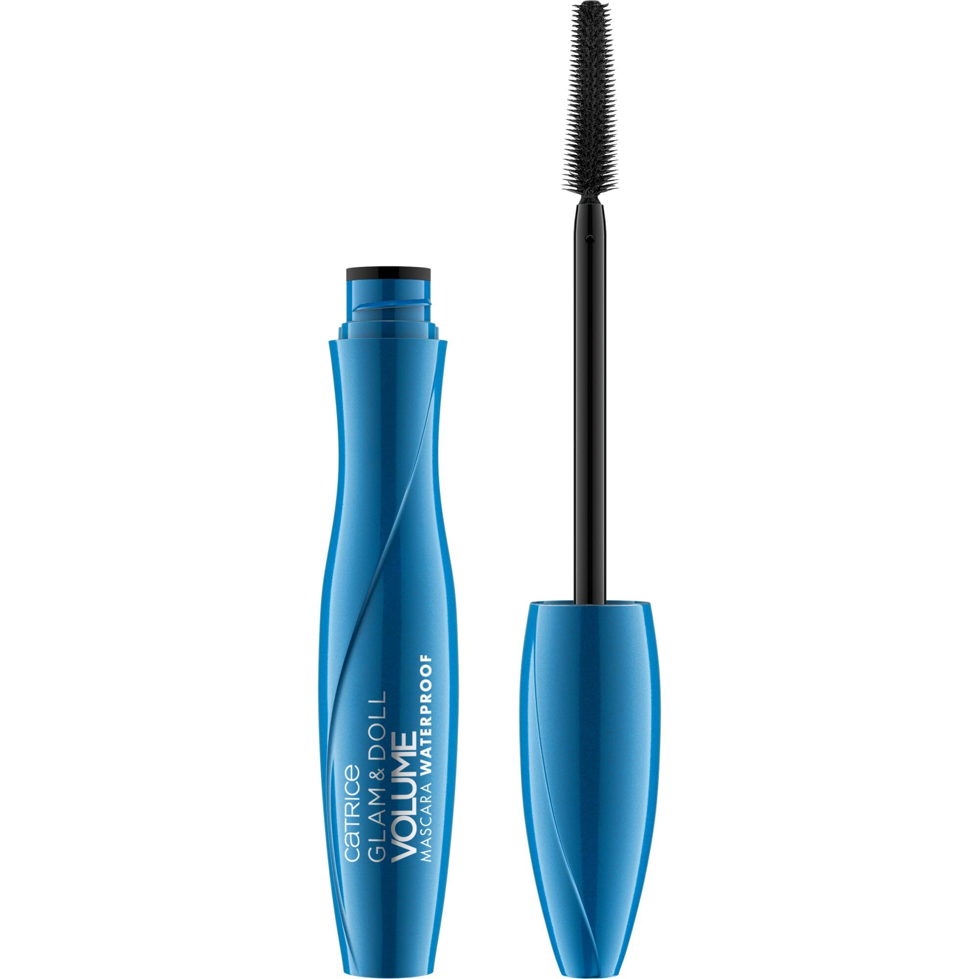 Catrice Glam & Doll Volume Mascara Waterproof, Wimperntusche, schwarz, definierend, verlängernd, volumengebend, langanhaltend, matt, wasserfest, vegan, ohne Parfüm (10ml) schwarz 10 ml (1er Pack) Angebot bei HelloDeals