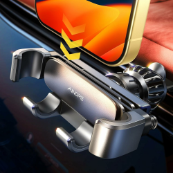 AINOPE Handyhalterung Auto Lüftung - [Schwerkraft-Design] [Einhandbedienung] Handy Halterung Auto, 2025 Autohalterung Auto Zubehör Für iPhone 16 e 15 14 13 12 11 Pro Max XR, Smartphone mit Hülle Schwarz Angebot bei HelloDeals