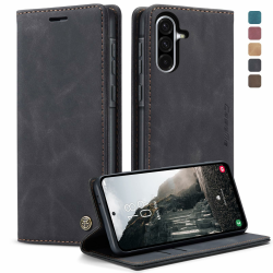 owlhold Handyhülle Samsung Galaxy A56 5G hülle Galaxy A56 klapphülle Premium PU Lederhülle Faltbare Handytasche Schutzhülle Kartenfach Standfunktion hülle Samsung Galaxy A56 5G - Schwarz Samsung Galaxy A56 Schwarz Angebot bei HelloDeals