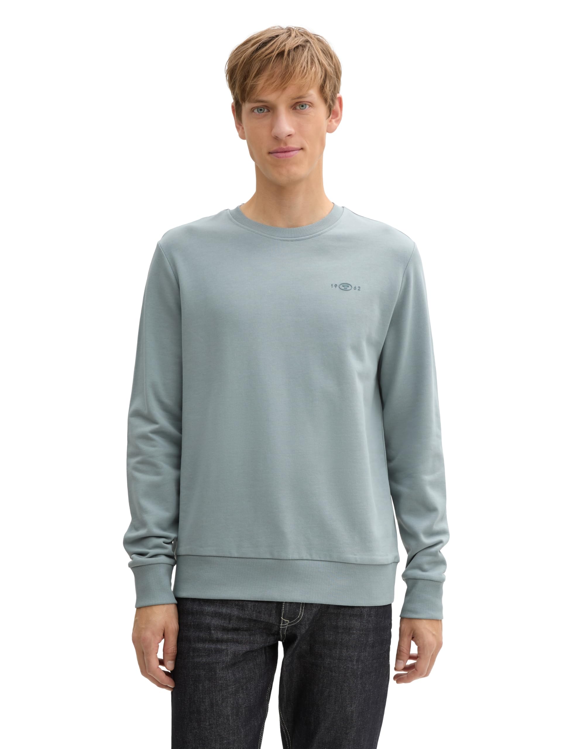 TOM TAILOR Herren Sweatshirt mit Logo-Print Angebot bei HelloDeals
