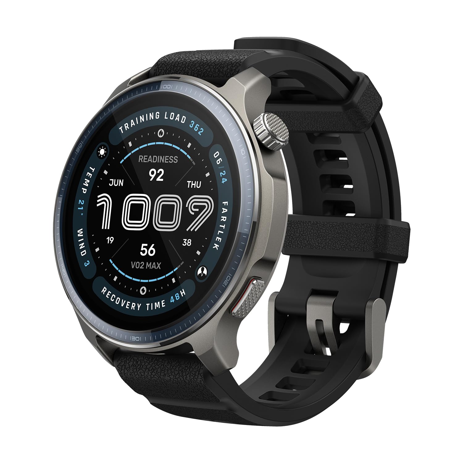 Amazfit Balance 2 Smartwatch 47mm 1.5'' AMOLED Sapphire Glass, Offline-Karten, Dualband-GPS, 21 Tage Akkulaufzeit, 170+ Sportmodi, HYROX & Golfmodus, Herzfrequenz & Schlaftracking für Android & iPhone Angebot bei HelloDeals