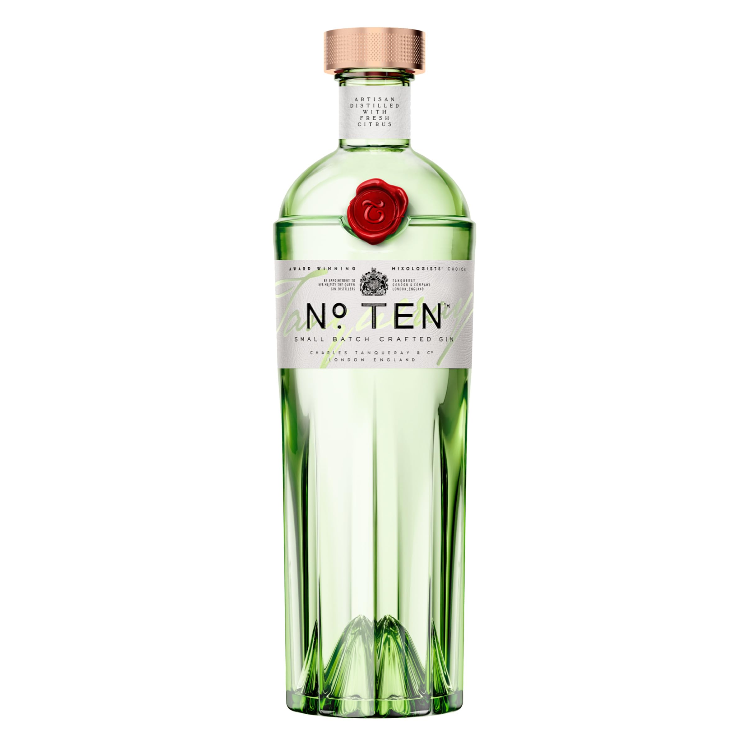 Tanqueray No. 10, Premium, Geschenk, Spirituose für Gin & Tonic, 47,3% Vol, 700ml Angebot bei HelloDeals