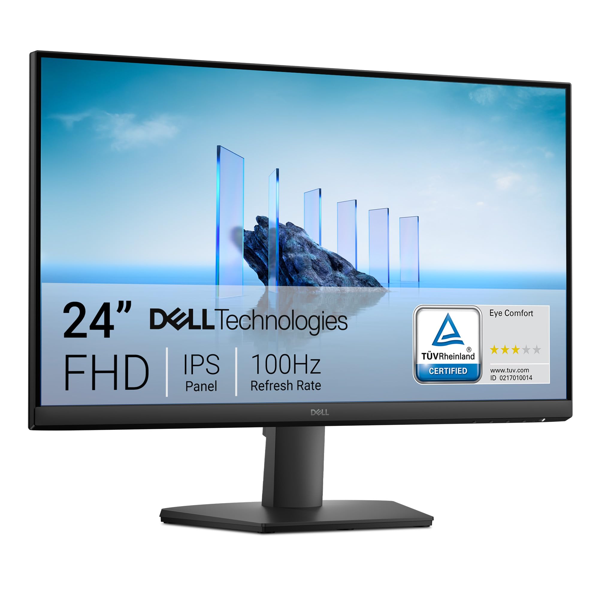 Dell 24 Monitor - SE2425HM, Full HD (1920x1080), 100Hz, IPS, 5ms, VESA (100x100mm), HDMI, VGA, 3 Jahre Garantie, Schwarz Angebot bei HelloDeals