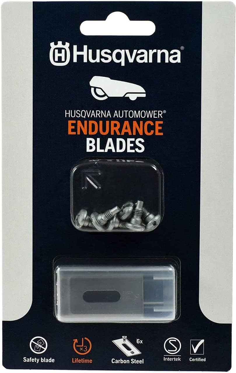 Husqvarna Automower® Endurance Messer – 6er-Pack Kohlenstoffstahl, 4-Kanten-Design für längere Lebensdauer und schärfere Schnitte Angebot bei HelloDeals