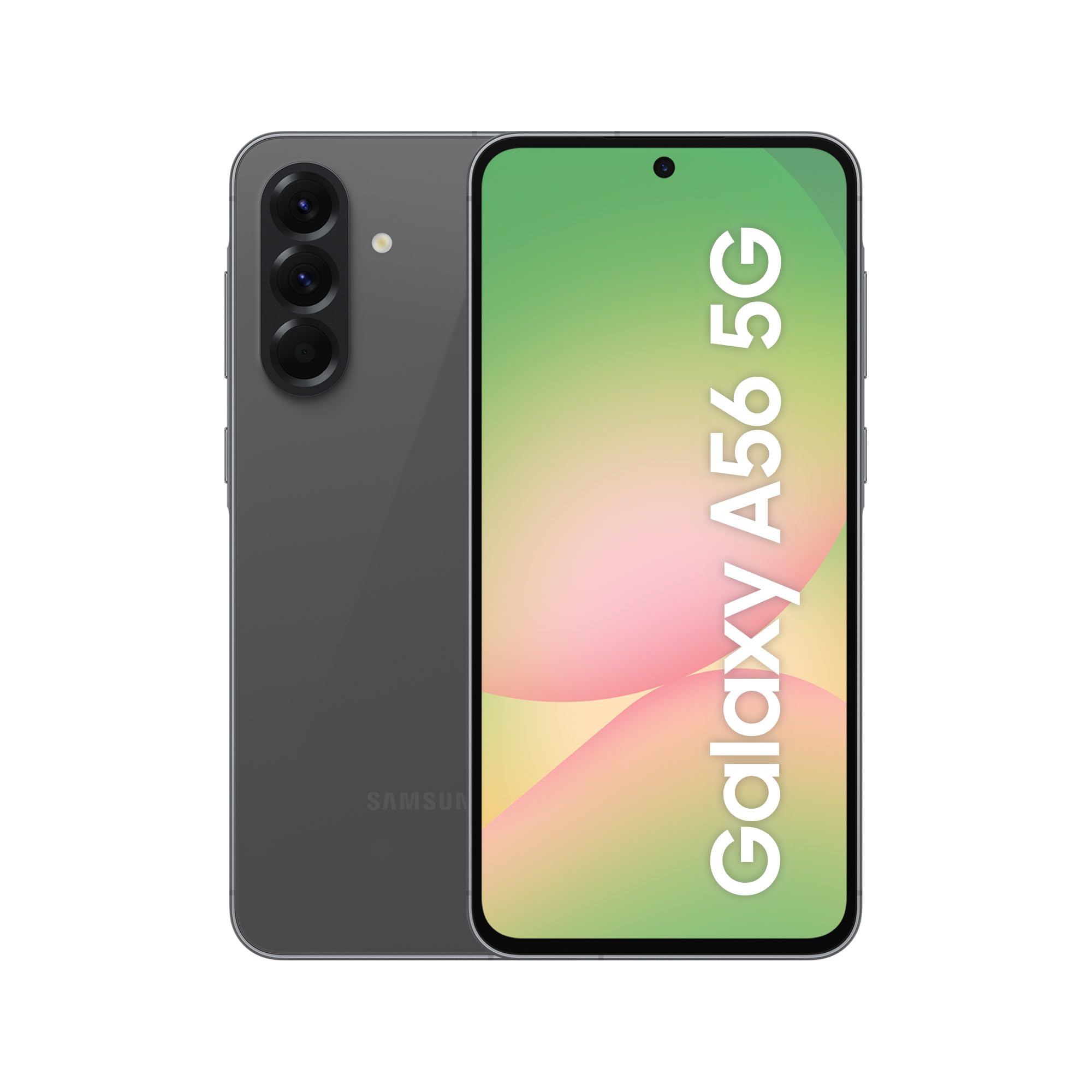 Samsung Galaxy A56 5G AI Smartphone ohne Vertrag, Simlockfreies AI Handy mit Android, 8 GB RAM, 128 GB Speicher, 50-MP-Kamera, Awesome Graphite, 2,5 Jahre Herstellergarantie [Exklusiv auf Amazon] Awesome Graphite 128 GB Angebot bei HelloDeals