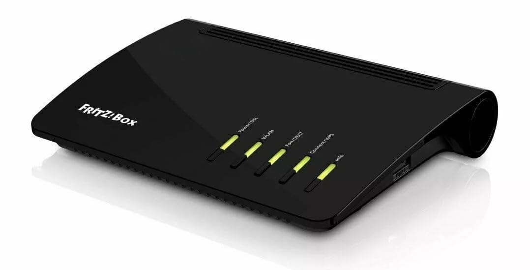 AVM FRITZ!Box 7530 WLAN AC+N Router (DSL/VDSL 866 MBit/s (5GHz) & 400 MBit/s (2,4 GHz), bis zu 300 MBit/s mit VDSL-t, Schwarz) (Generalüberholt) Angebot bei HelloDeals