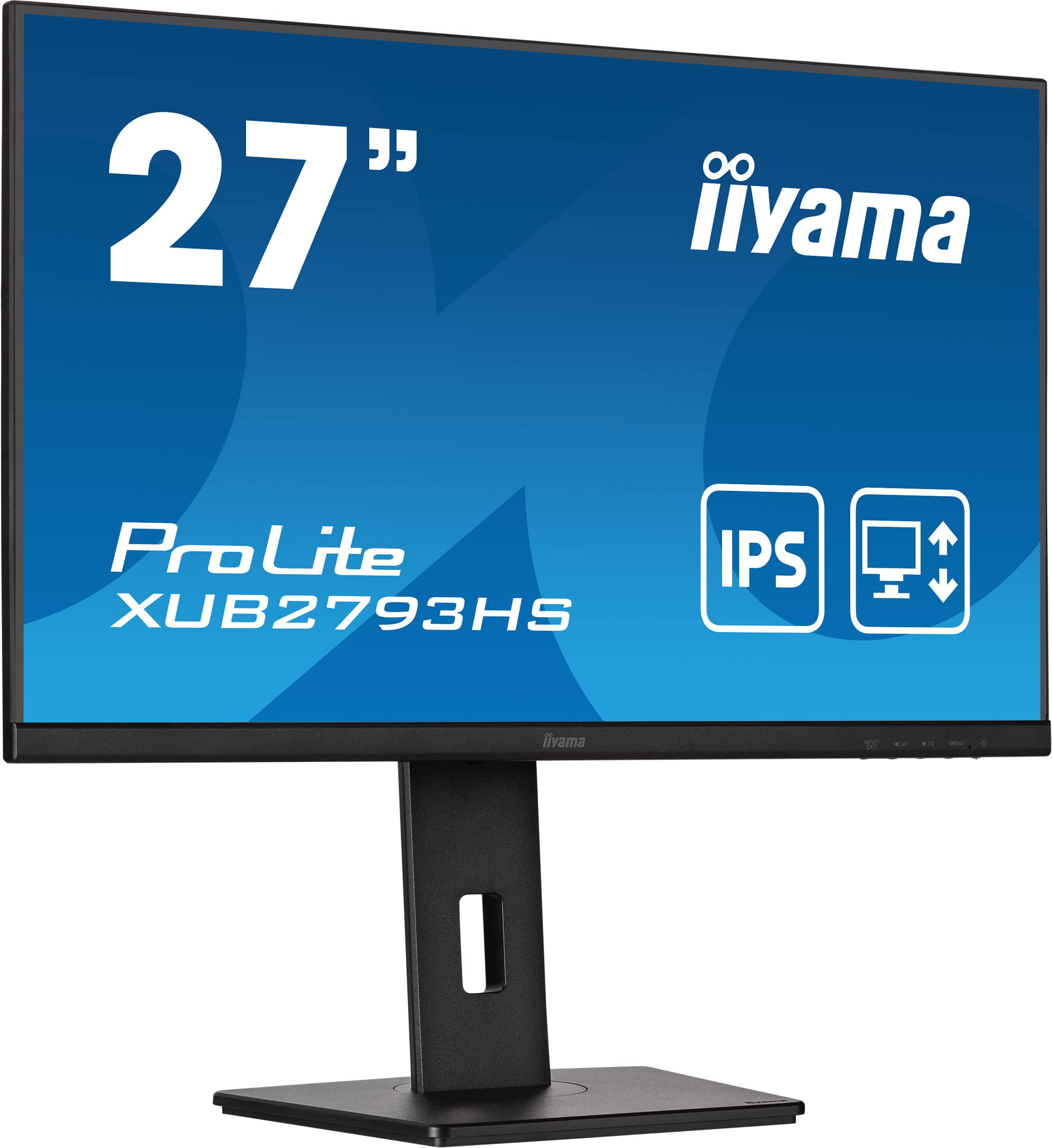 iiyama Prolite XUB2793HS-B7 68,6cm 27" IPS LED-Monitor Full-HD 100Hz HDMI DP Höhenverstellung Pivot Adaptive Sync schwarz mit Höhenverstellung 27 Zoll Full HD Angebot bei HelloDeals
