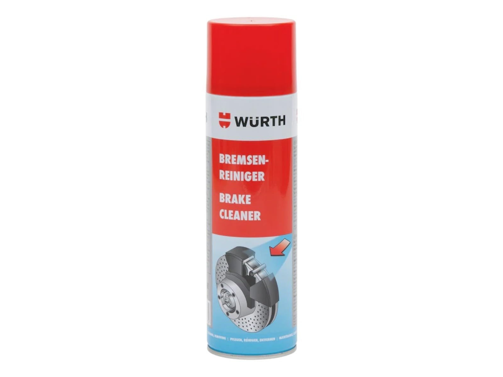 Würth Professional Bremsenreiniger 500 ml – entfetten, leicht einen Motor, Scheibenscheiben oder Bremsbelagsatz, EIN Carter Angebot bei HelloDeals