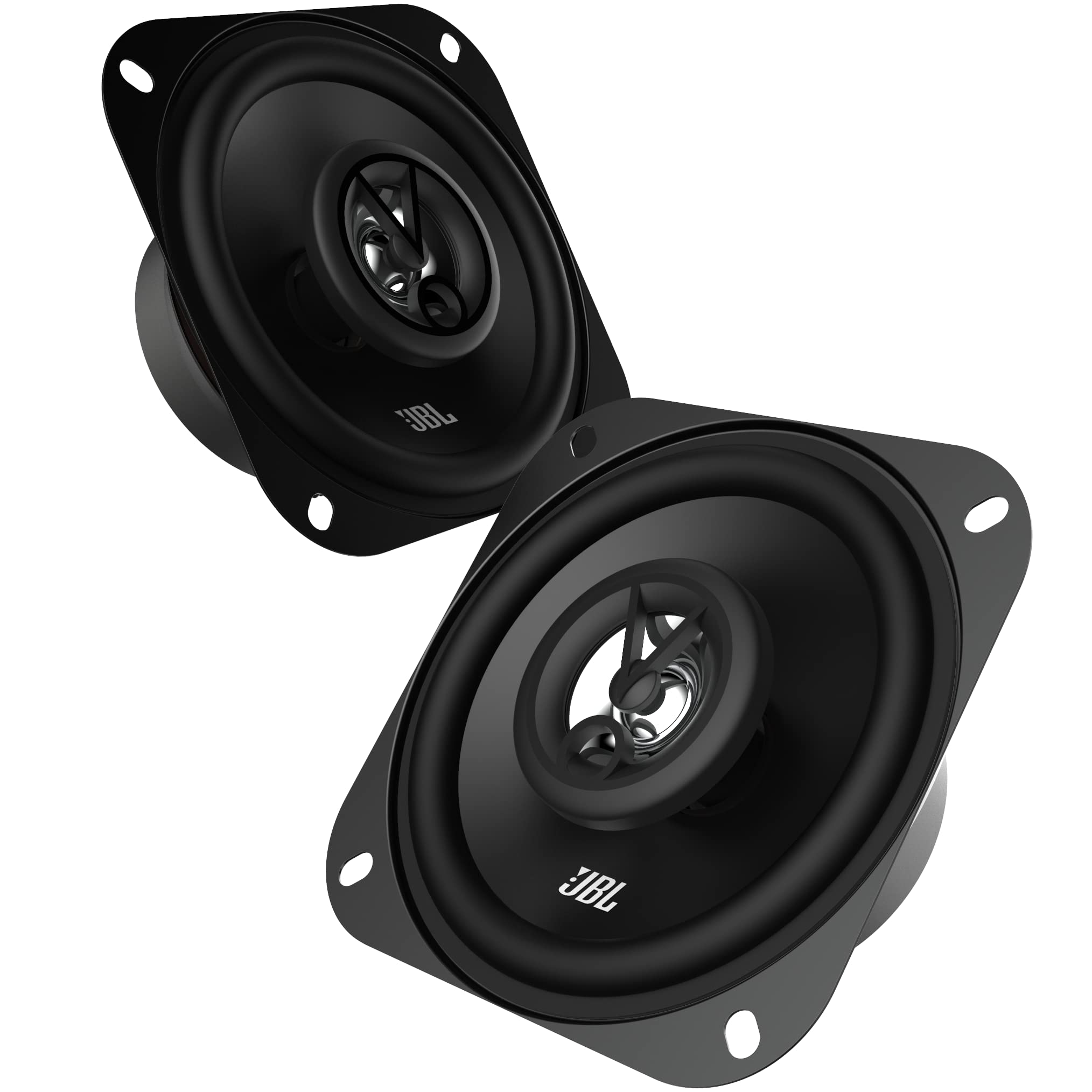 JBL Stage1 41F 2-Wege Auto Lautsprecher Set von Harman Kardon - 125 Watt KFZ Auto Boxen 25 Watt RMS - 2 stück Car HiFi JBL Box groß 10cm | 100mm | 4 Zoll, Schwarz Angebot bei HelloDeals