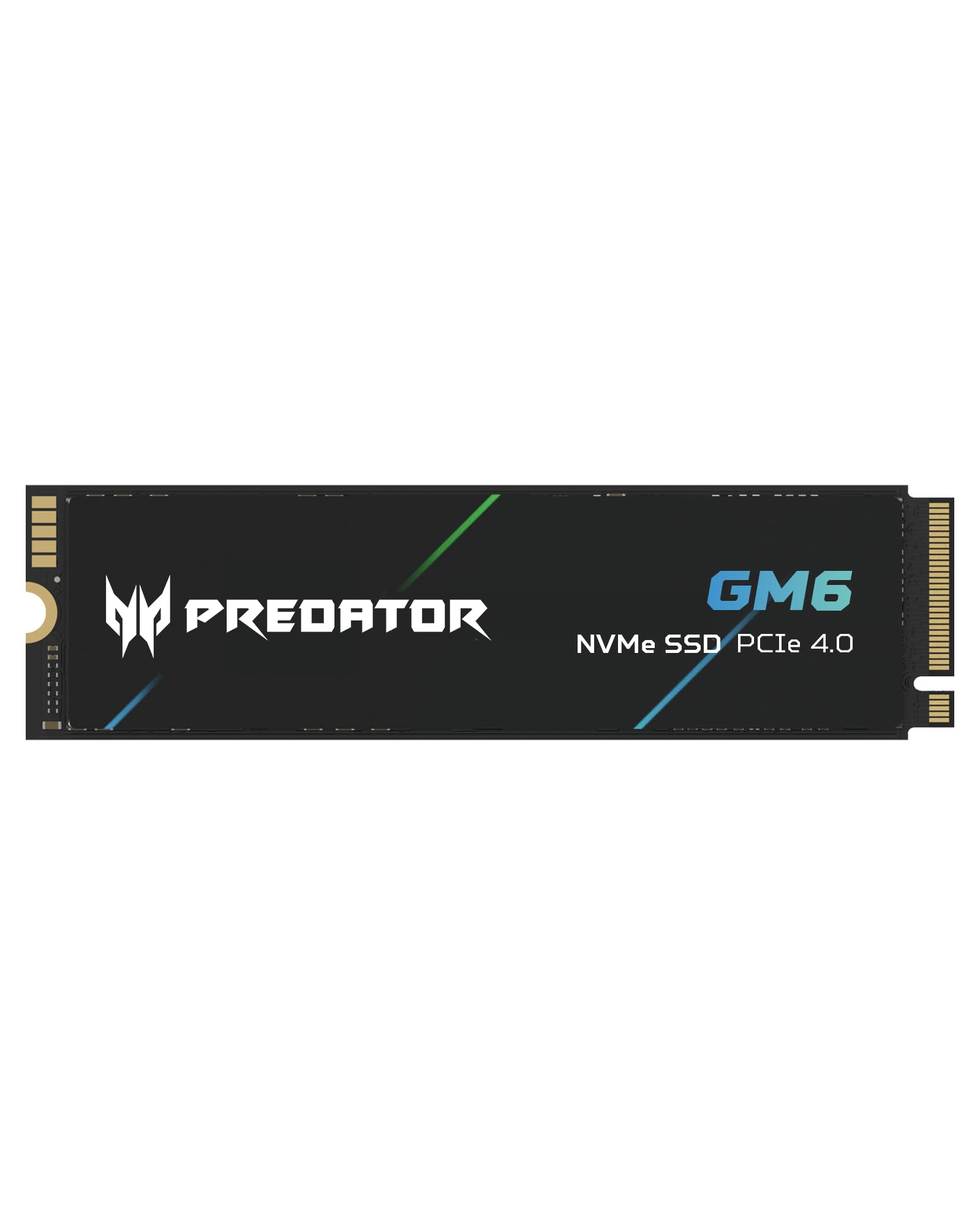 acer Predator GM6 1 TB M.2 NVMe SSD PCIe 4.0, Lesegeschwindigkeit bis zu 7200 MB/s, professionelle interne Festplatte, Gaming-Speicher, kompatibel mit PC, Notebook und PS5 GM6-1TB Angebot bei HelloDeals