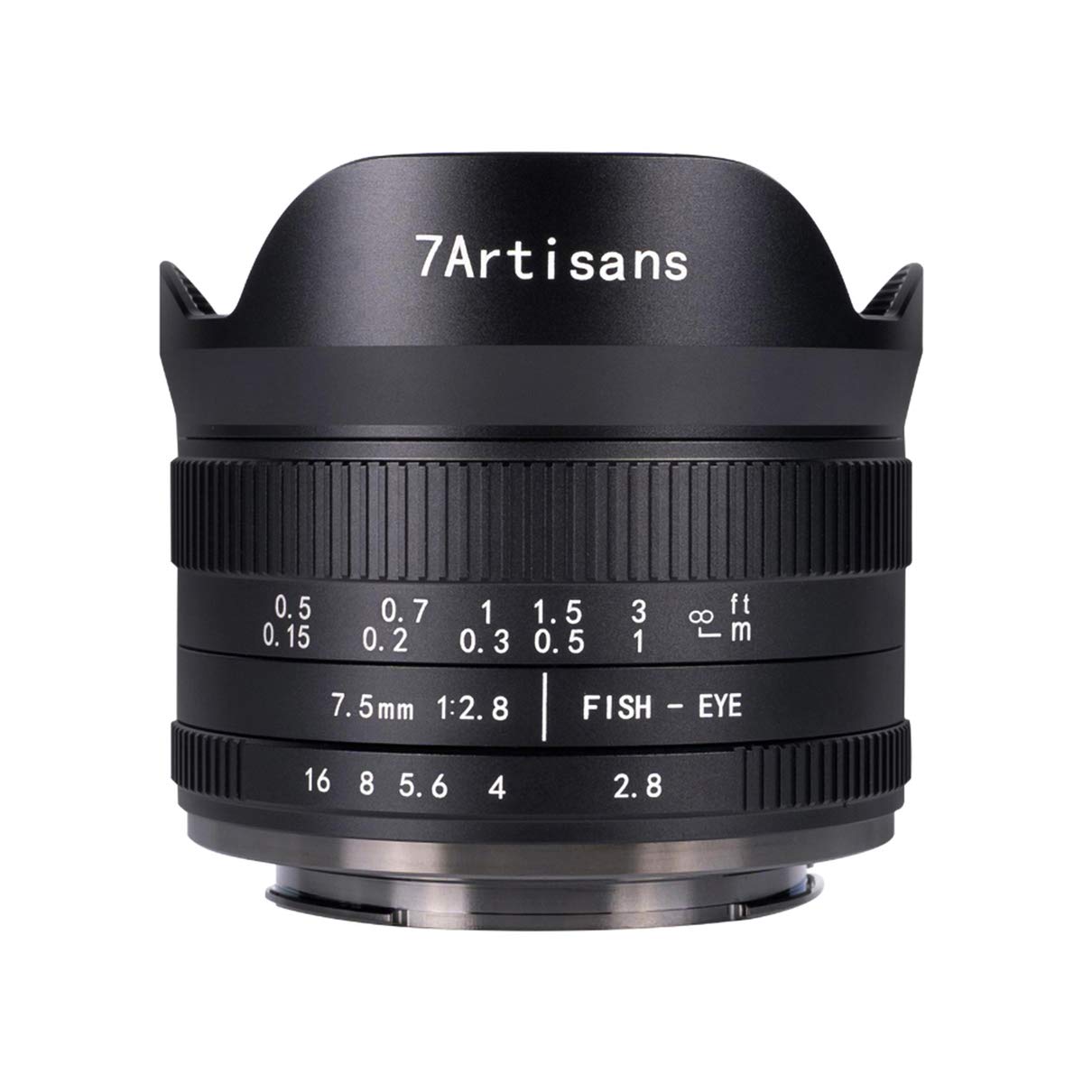 7Artisans 7,5 mm F2,8 II Sony E Mount APS-C Fisheye Prime Objektiv,Manuelles 190° Ultra Weitwinkel Festbrennweiten Objektiv für Sony A5000 A5100 A6000 A6300 A6400 A6500 NEX-5T A7III A7R III Angebot bei HelloDeals