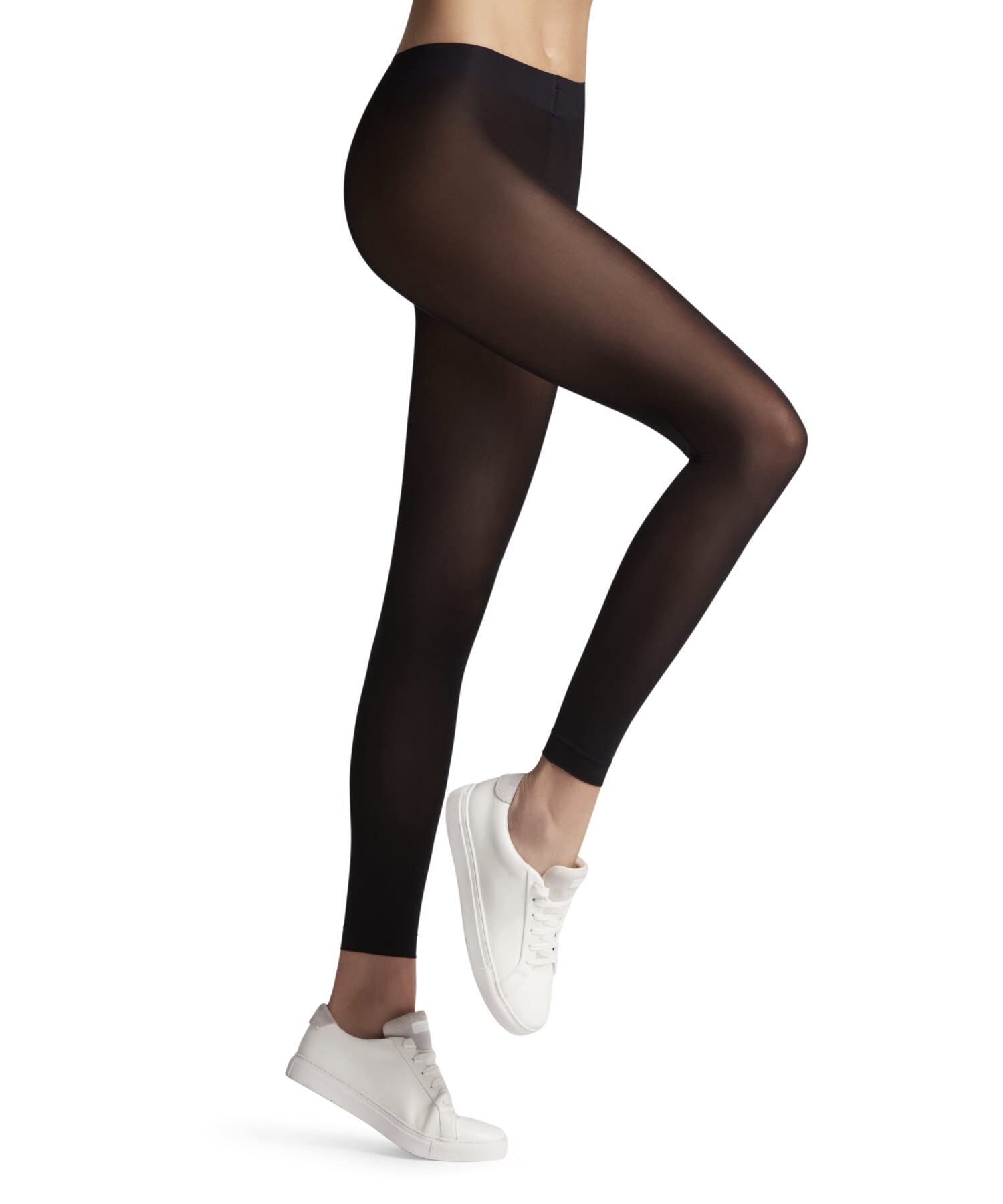 FALKE Damen Matt Deluxe 30 DEN Leggings transparent matt reißfest druckfreier breiter Komfortbund eng dünn leicht transparent zum Rock oder Kleid feines weiches Material 1 Stück Angebot bei HelloDeals