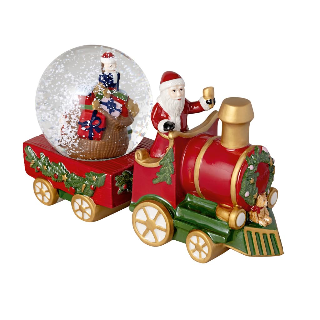 Villeroy & Boch – Christmas Toy's Schneekugel Zug Bunt, Weihnachtsdekorationen, Deko Weihnachten, Zug als Schneekugel, Schneekugelzug, Porzellan und Glas Angebot bei HelloDeals