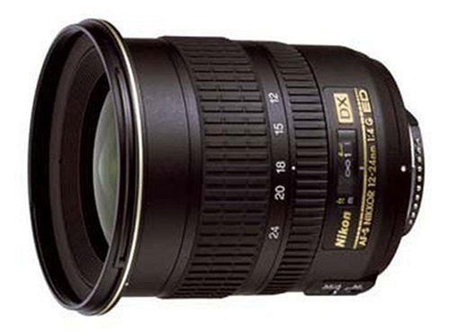 Nikon AF-S DX Zoom-Nikkor Objektiv 12-24 mm 1:4G IF-ED, 77 mm (generalüberholt) Angebot bei HelloDeals