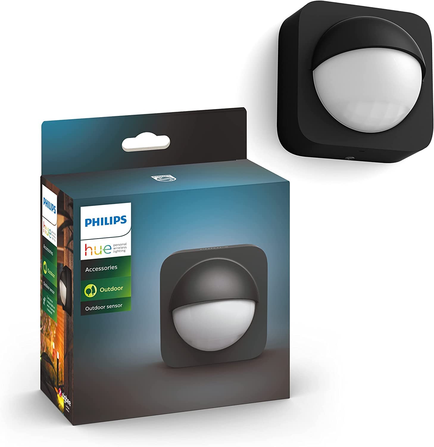Philips Hue Outdoor Sensor Schwarz ‎5.6 x 7.6 x 7.6 cm Angebot bei HelloDeals