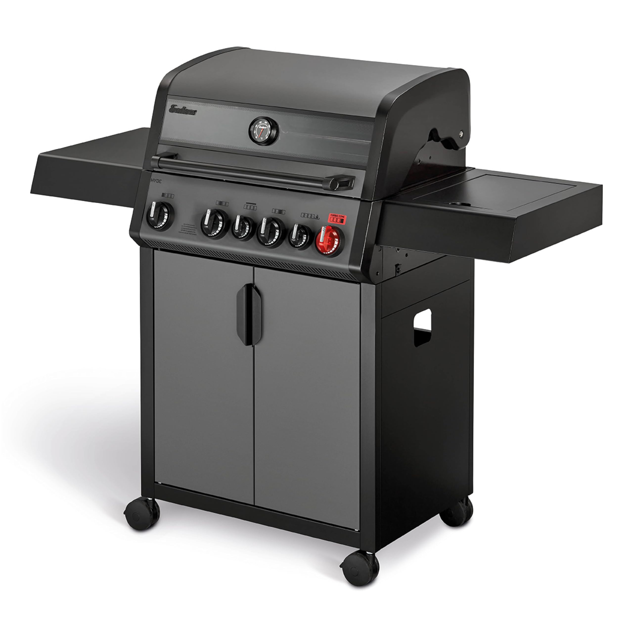 Enders Gasgrill Hyde 4 SIKR Turbo, 4-Brenner aus Edelstahl für kraftvolles direktes und indirektes Grillen, 800 °C Turbo Zone, Switch Grid, Infarot-Backburner und Seitenkocher #8041 HYDE SERIE (2025) 4 Brenner Angebot bei HelloDeals