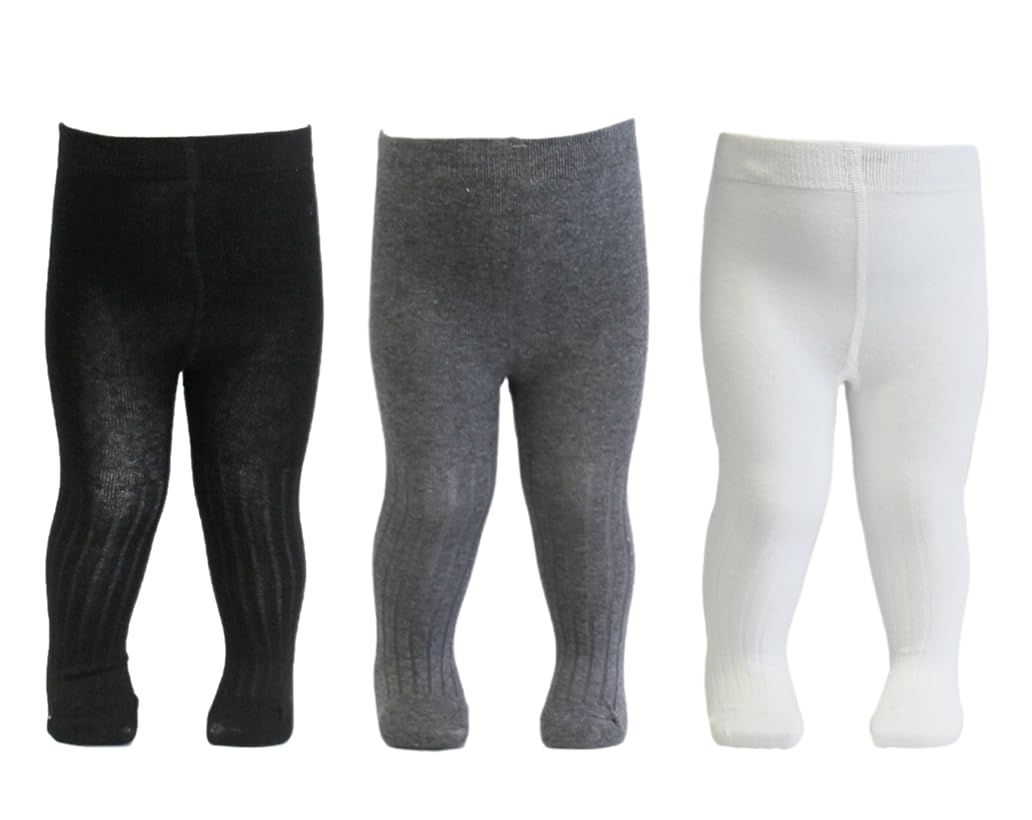 Tiny One Strumpfhose Baby & Kinder | Allergenfrei Bio Baumwolle | Elastische Babystrumpfhosen mit Rutschfest Bund für Mädchen & Jungen | Langlebige & Bequem Tights von 50 bis 86 cm Angebot bei HelloDeals