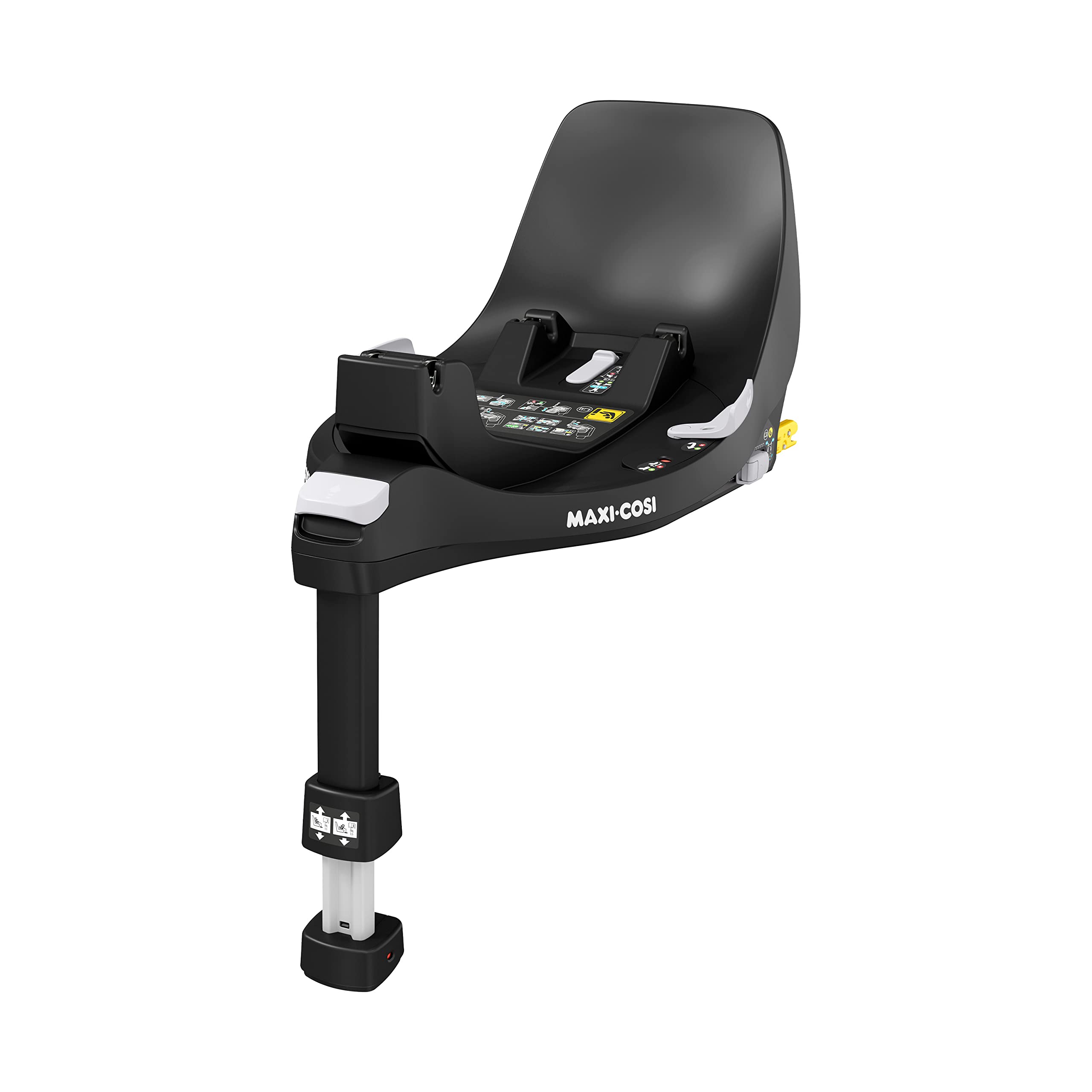 Maxi-Cosi FamilyFix 360 i-Size Basis, Drehbares Autositzsystem, ISOFIX station 360 grad, 0–4 Jahre (40–105 cm), FlexiSpin-Drehung mit nur einer Hand, TravelSafe Rotation Control, Click & Go, Schwarz FamilyFix 360 Black Angebot bei HelloDeals