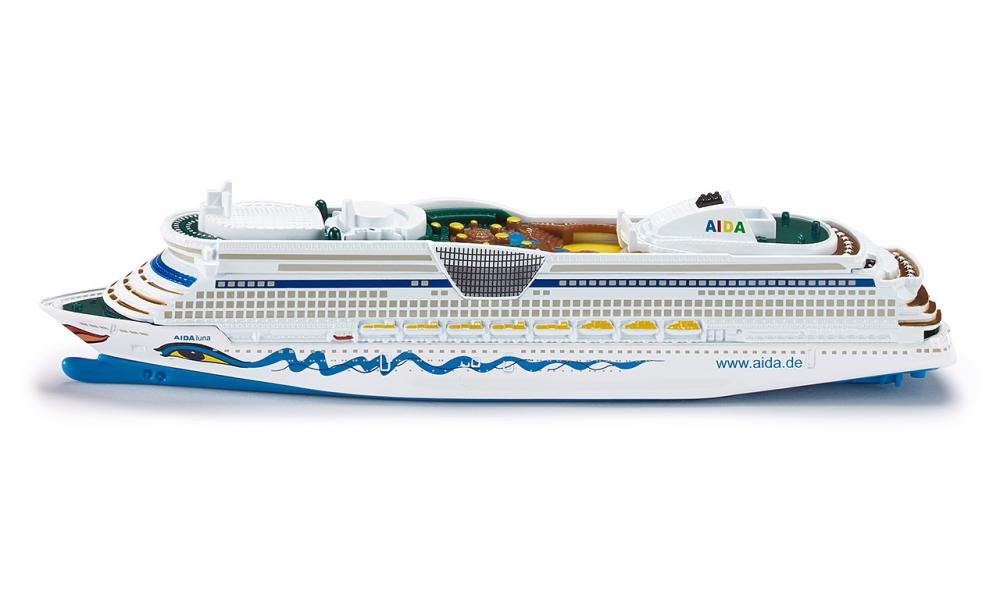 siku 1720, Kreuzfahrtschiff AIDAluna, 1:1400, Metall/Kunststoff, AIDA-Optik, Nicht schwimmfähig, Weiß Angebot bei HelloDeals