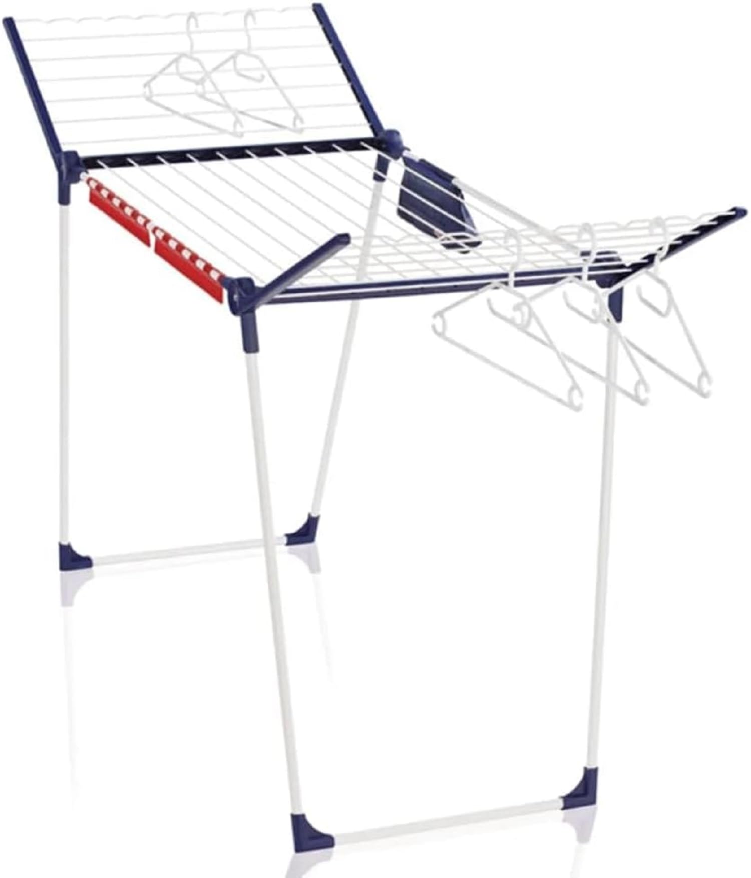 Leifheit Standtrockner Pegasus 200 Solid Comfort mit 20m Trockenlänge, Flügelwäschetrockner für Lange Wäschestücke, Wäscheständer mit Bügelstangen 20m mit Wäscheklammerbeutel Angebot bei HelloDeals